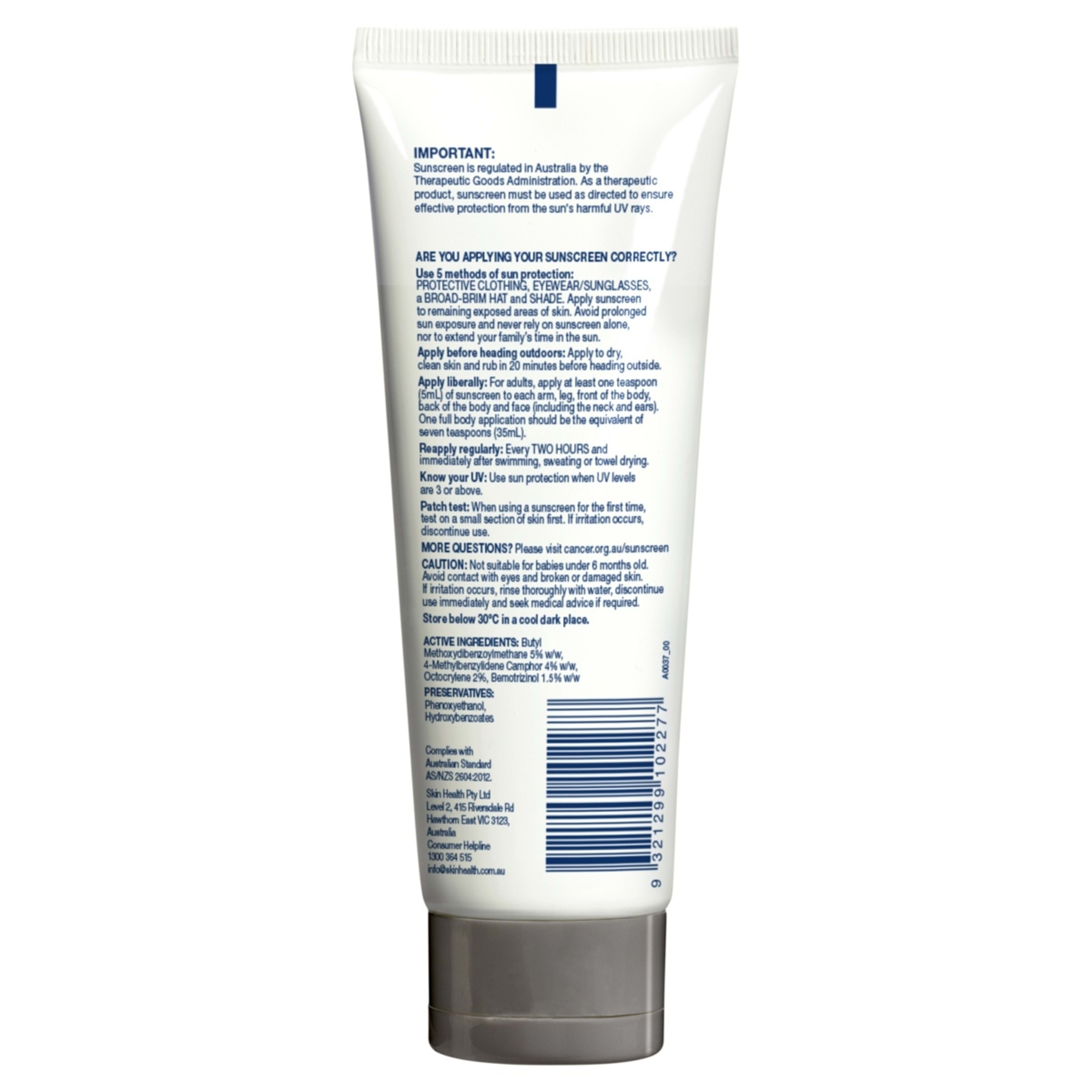 2 Cancer Council SPF50+ Active Sunscreen 110ml, 2 of 2