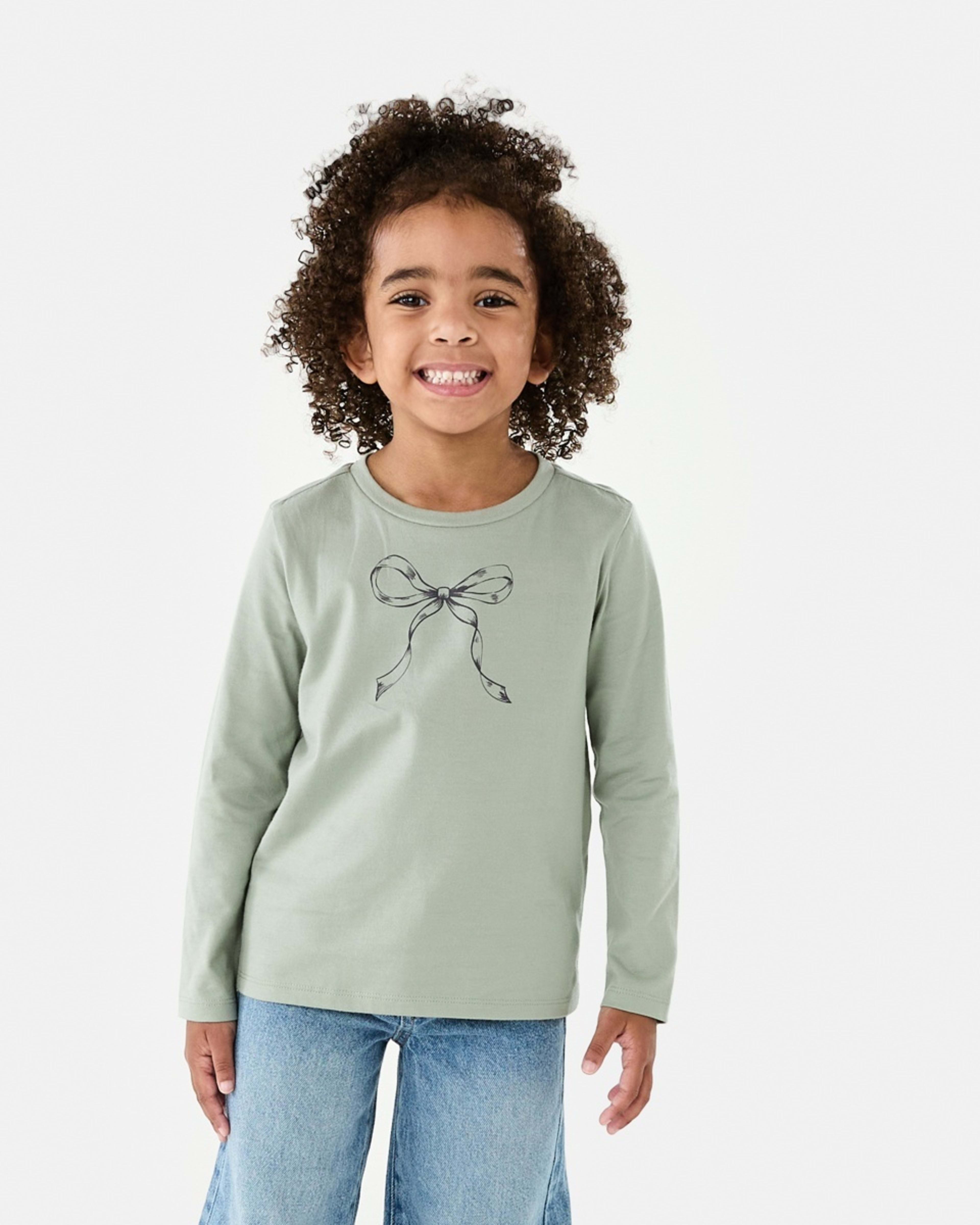 1 Print T-shirt Bow