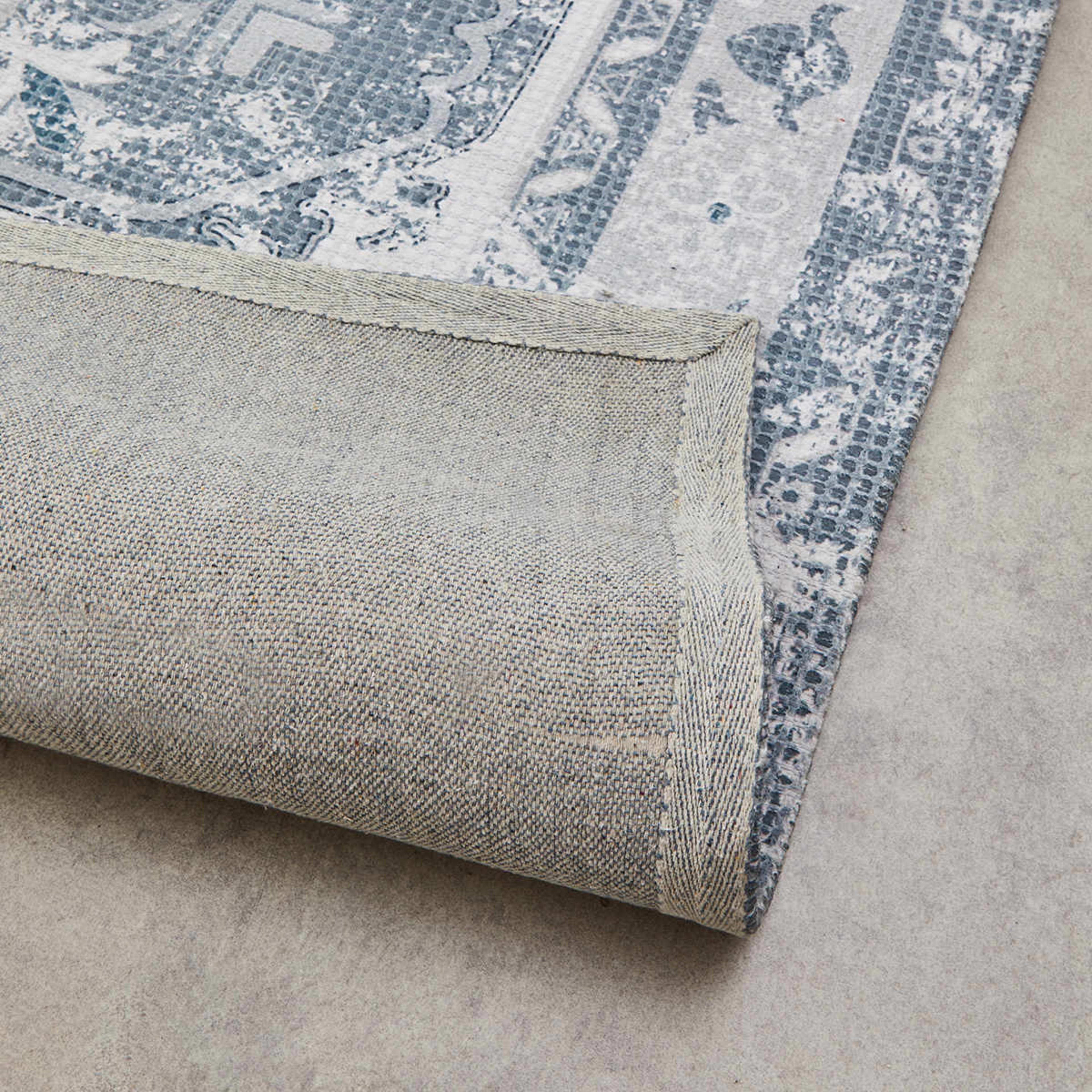 Taj Rug Grey, Extra Large 270cm x 180cm Kmart