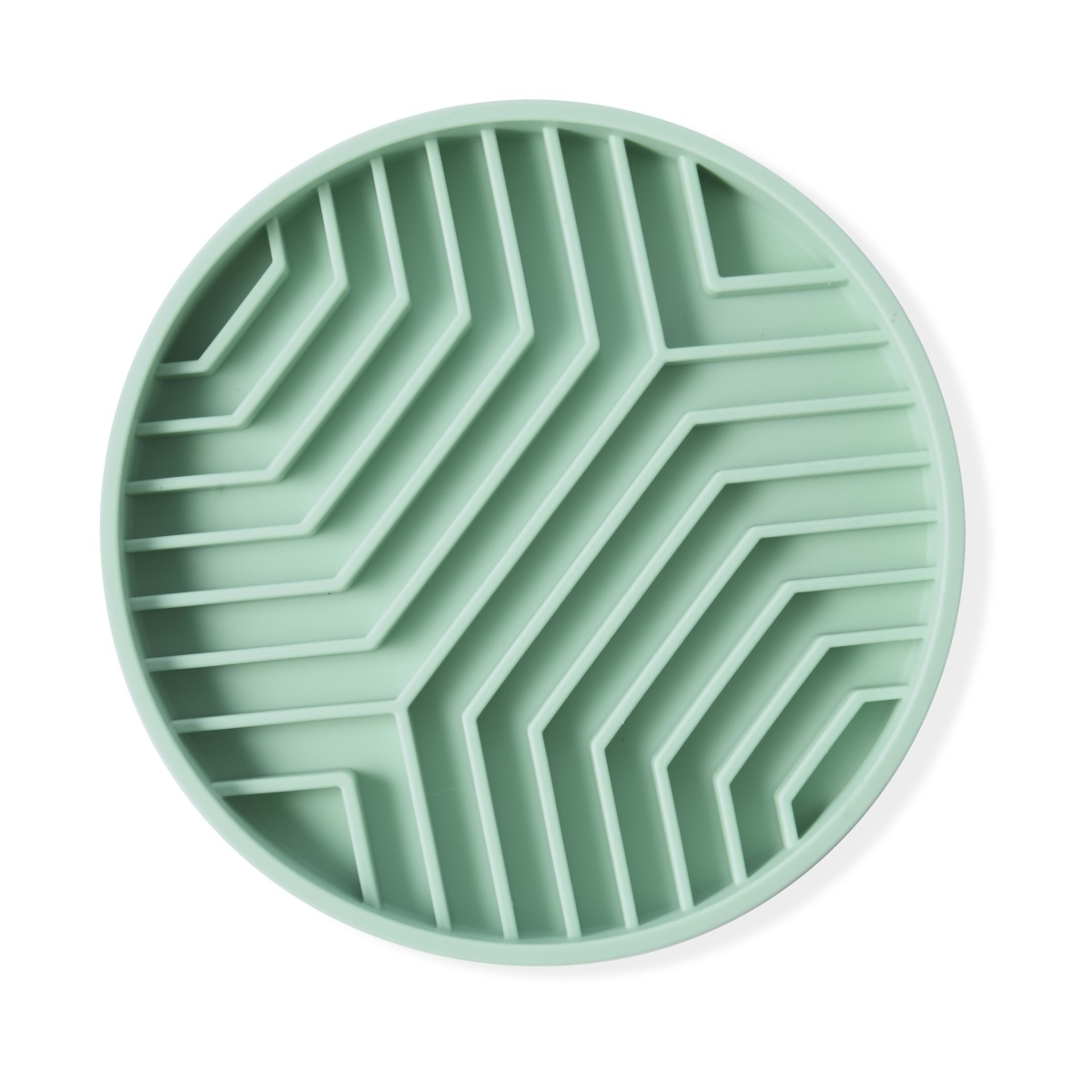 5 Pet Silicone Slow Feed Plate - Teal, 5 of 7