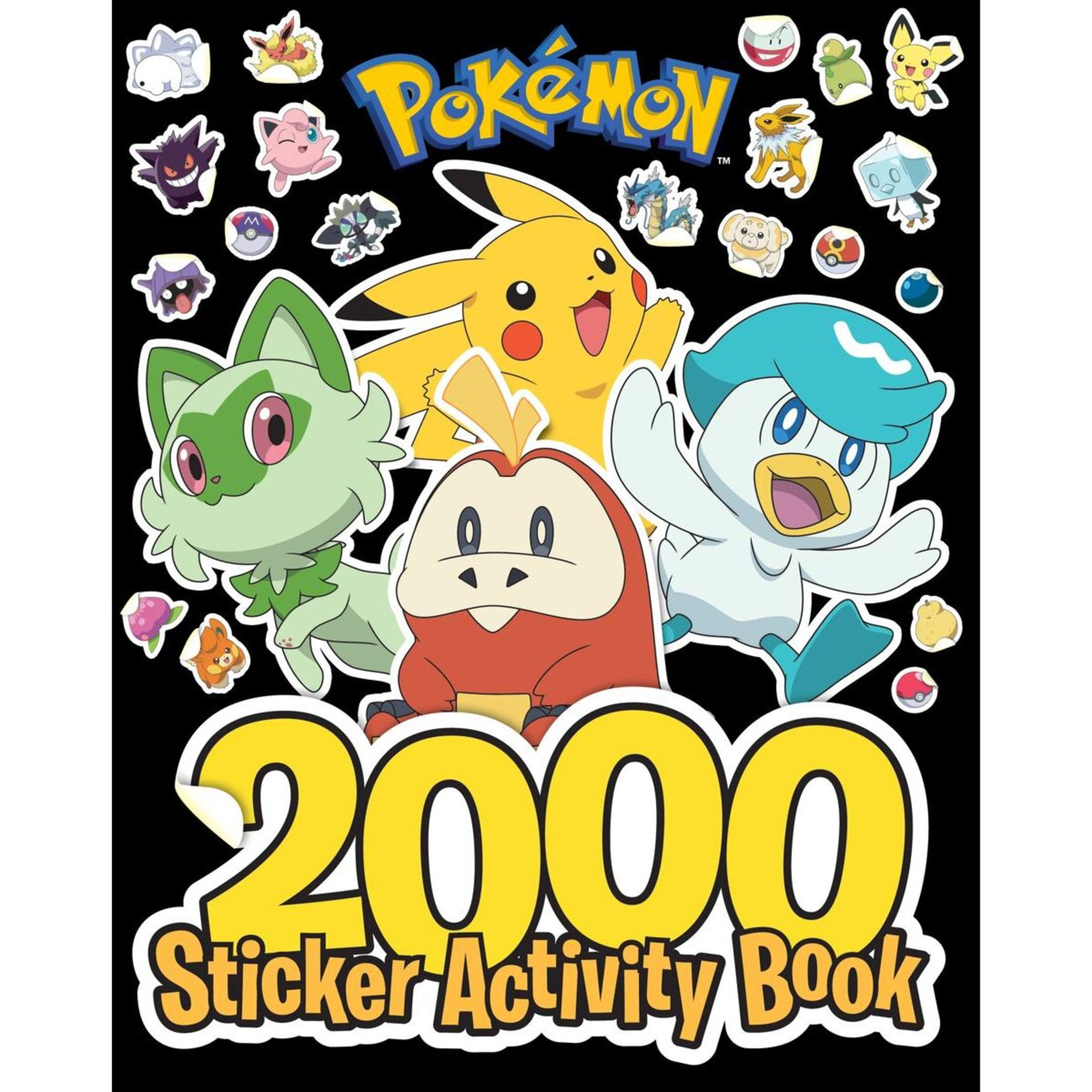 1 Pokemon 2000 Sticker Activity Book