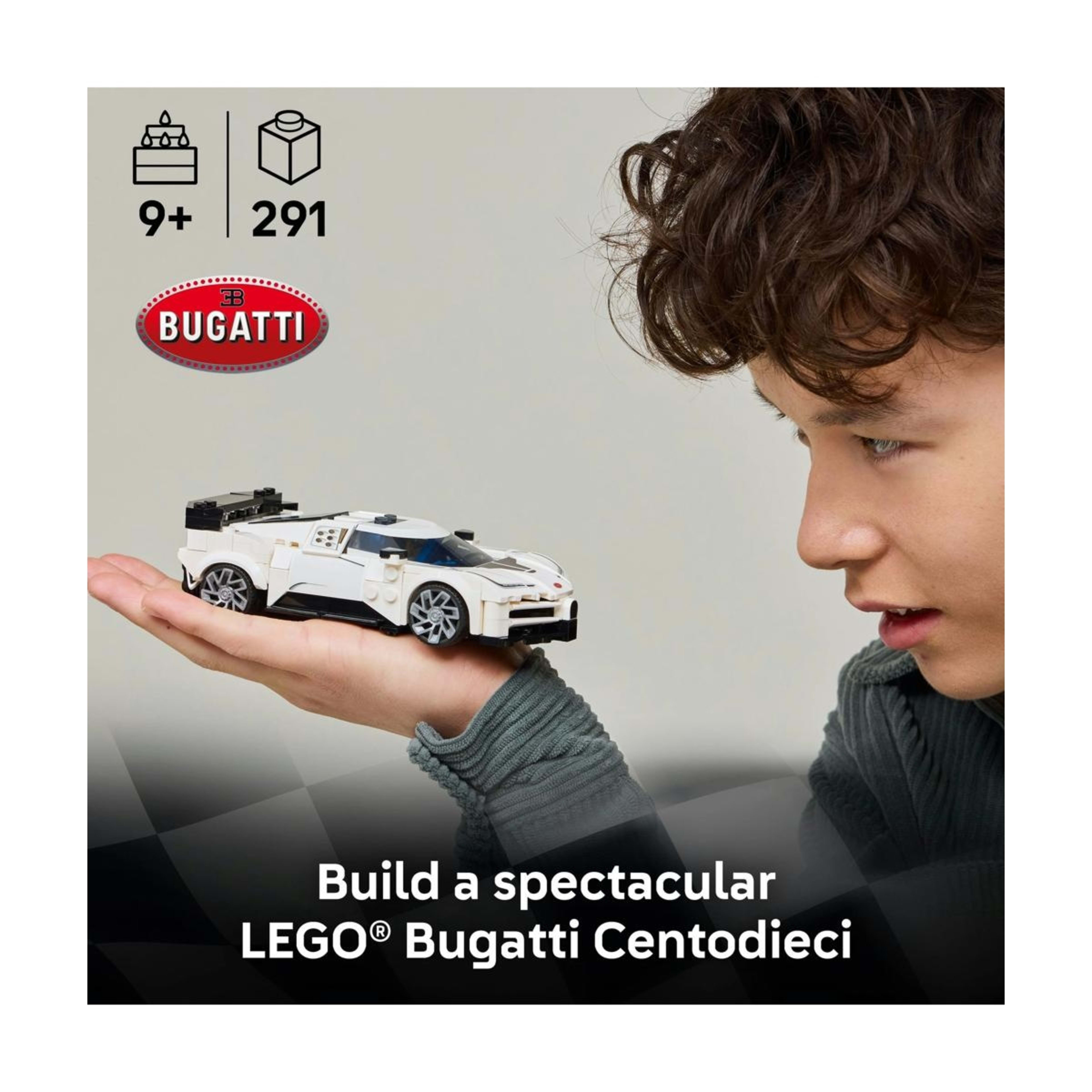 3 LEGO Speed Champions Bugatti Centodieci Hyper Sports Car 77240, 3 of 10