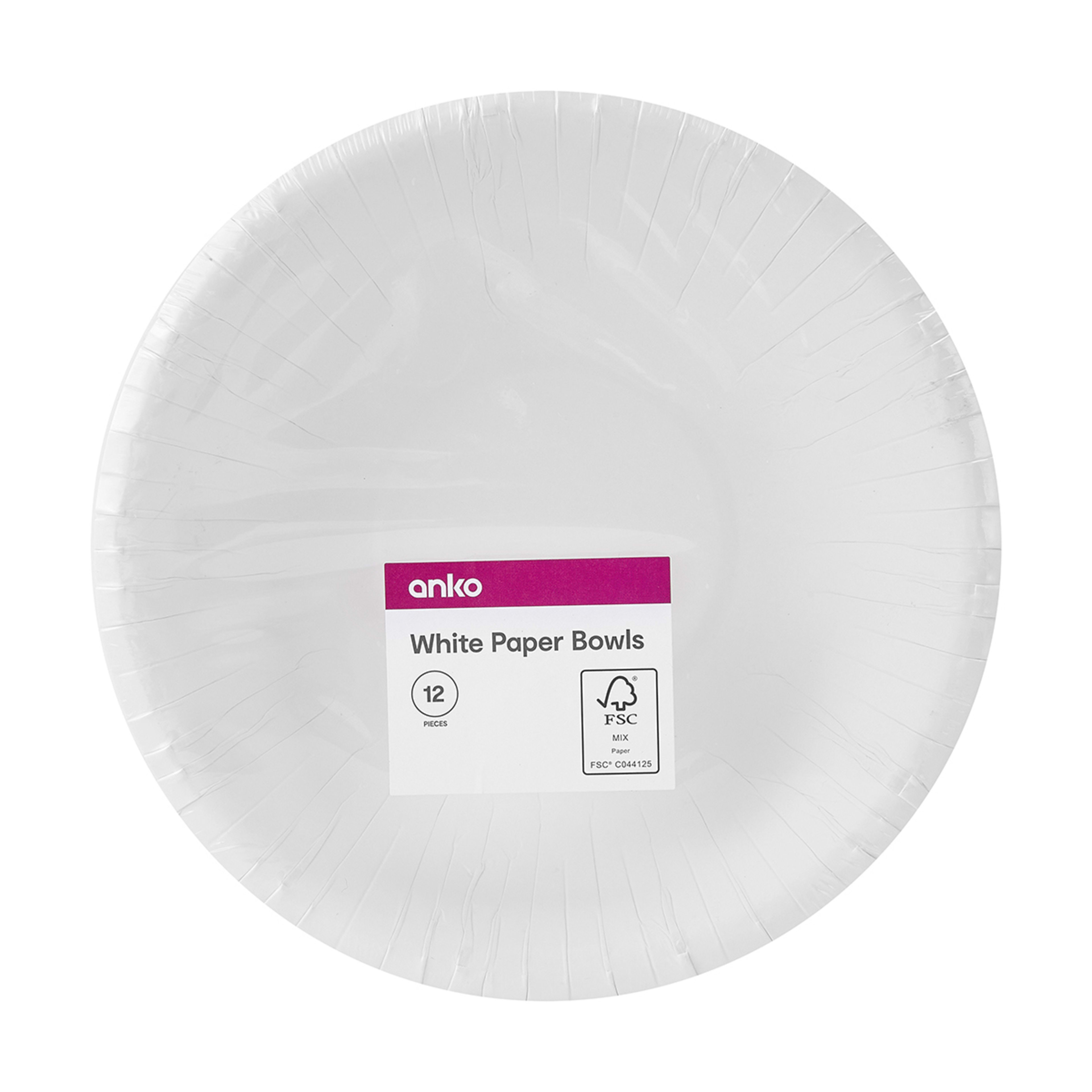 7 12 Pack White Paper Bowls, 7 of 7