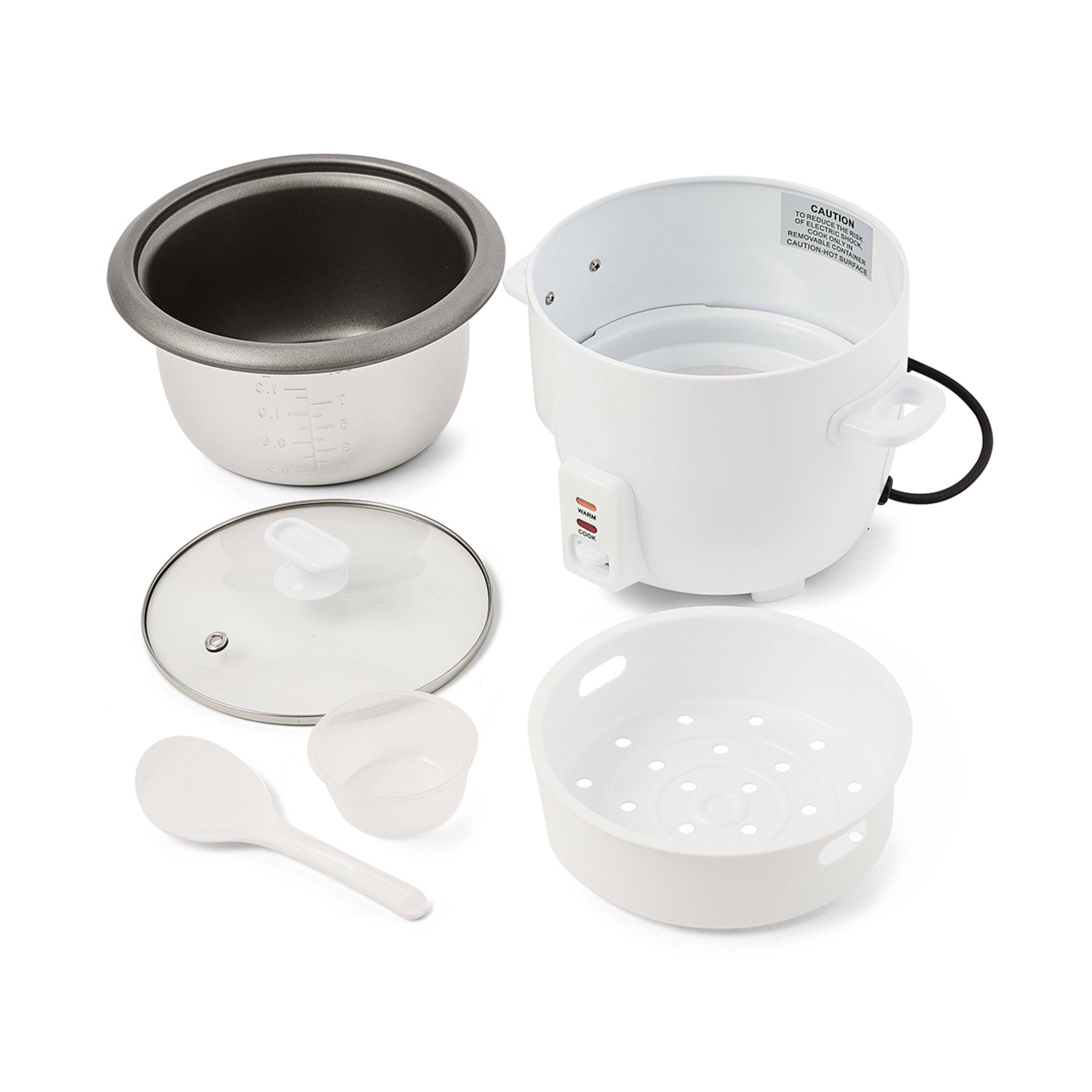 7 Cup Rice Cooker White Kmart NZ