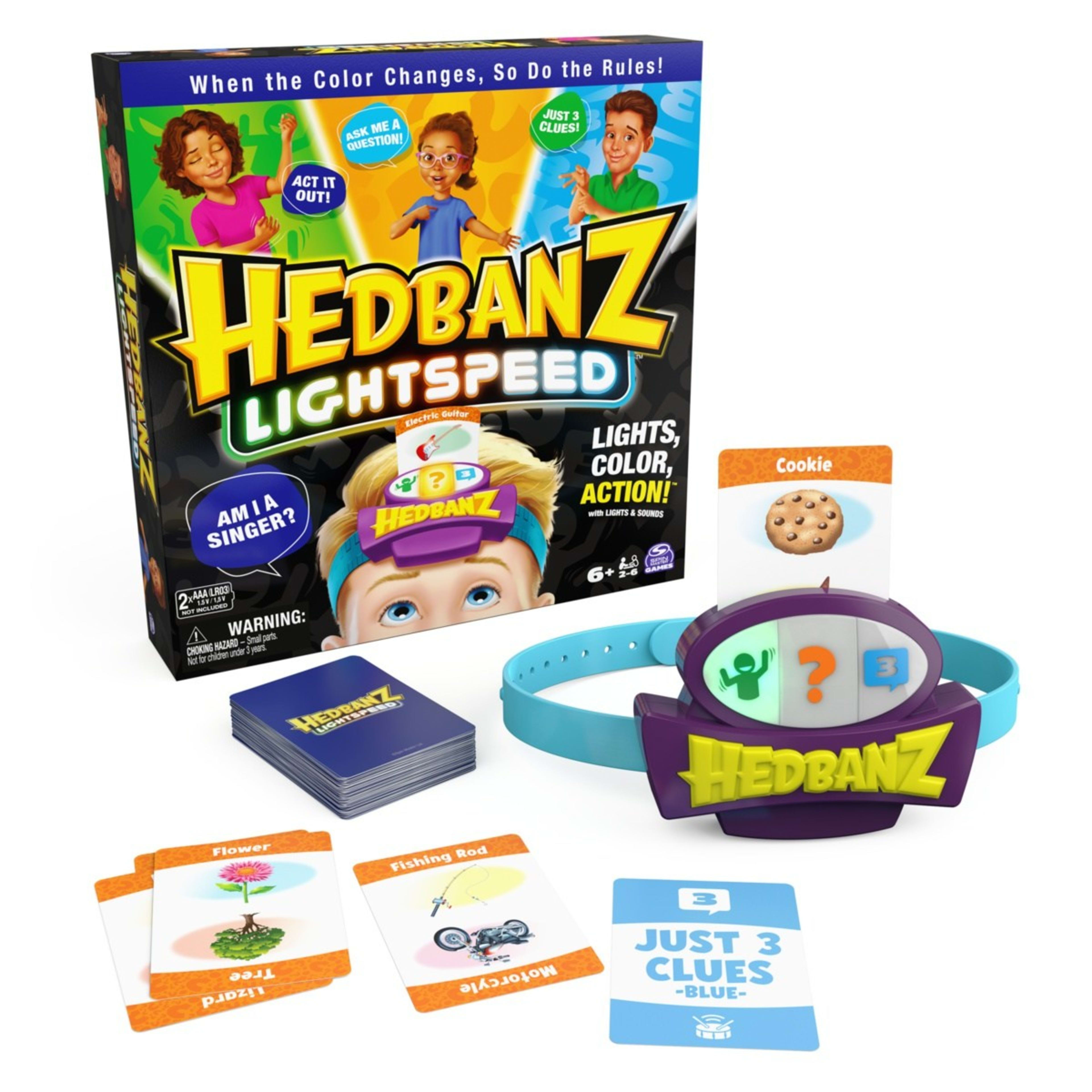 Hedbanz Lightspeed Game Kmart