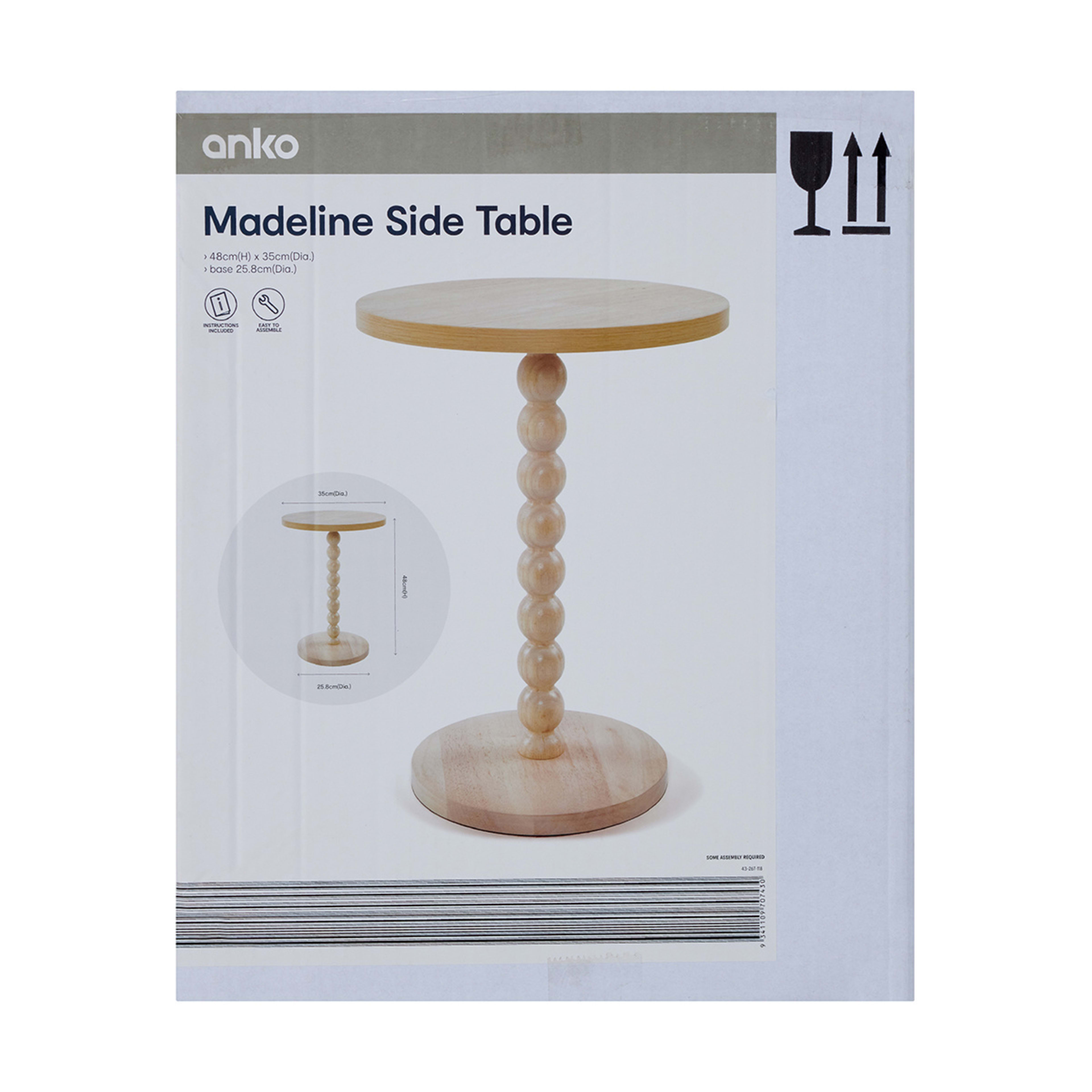 Madeline Side Table Kmart
