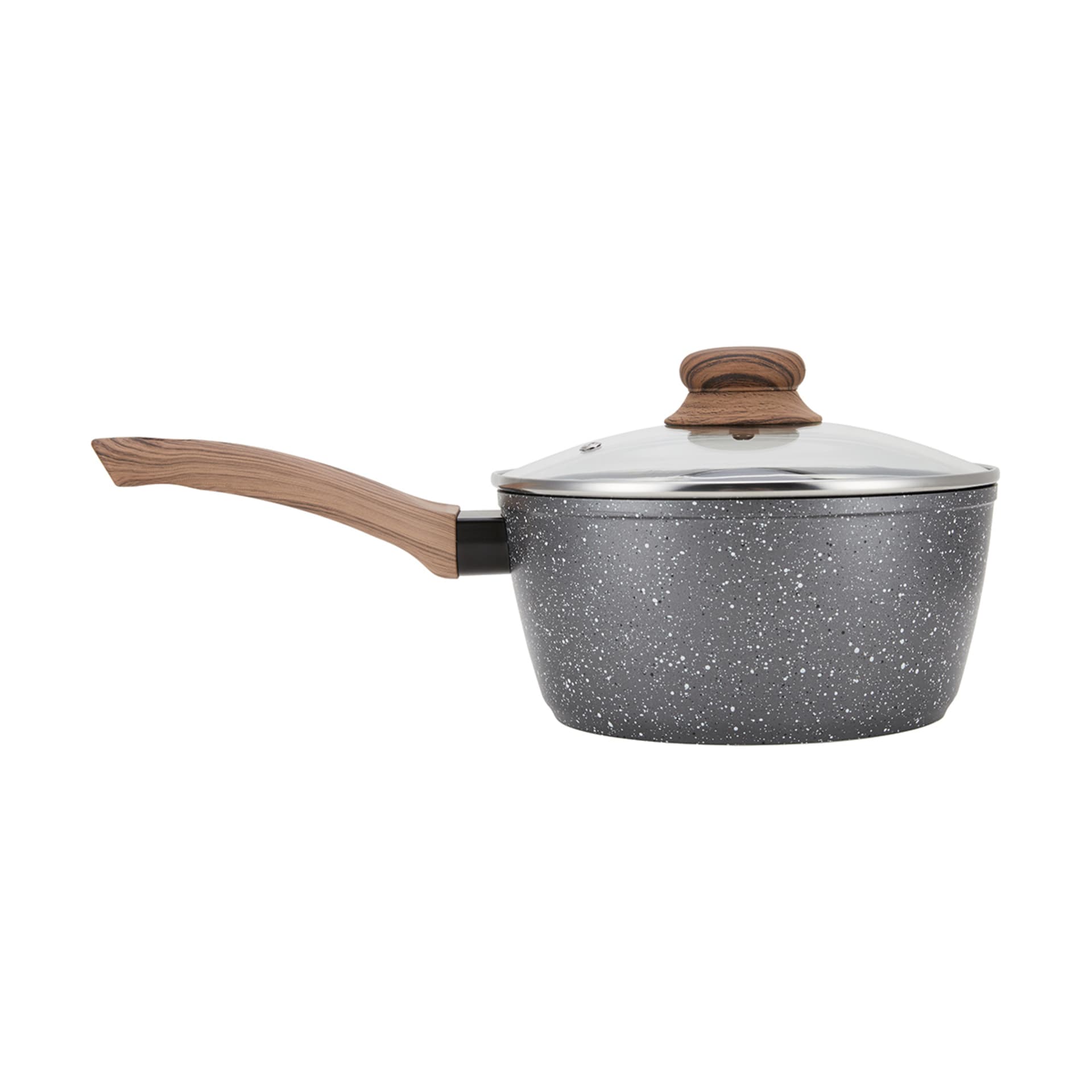 20cm Wood Look Saucepan Kmart