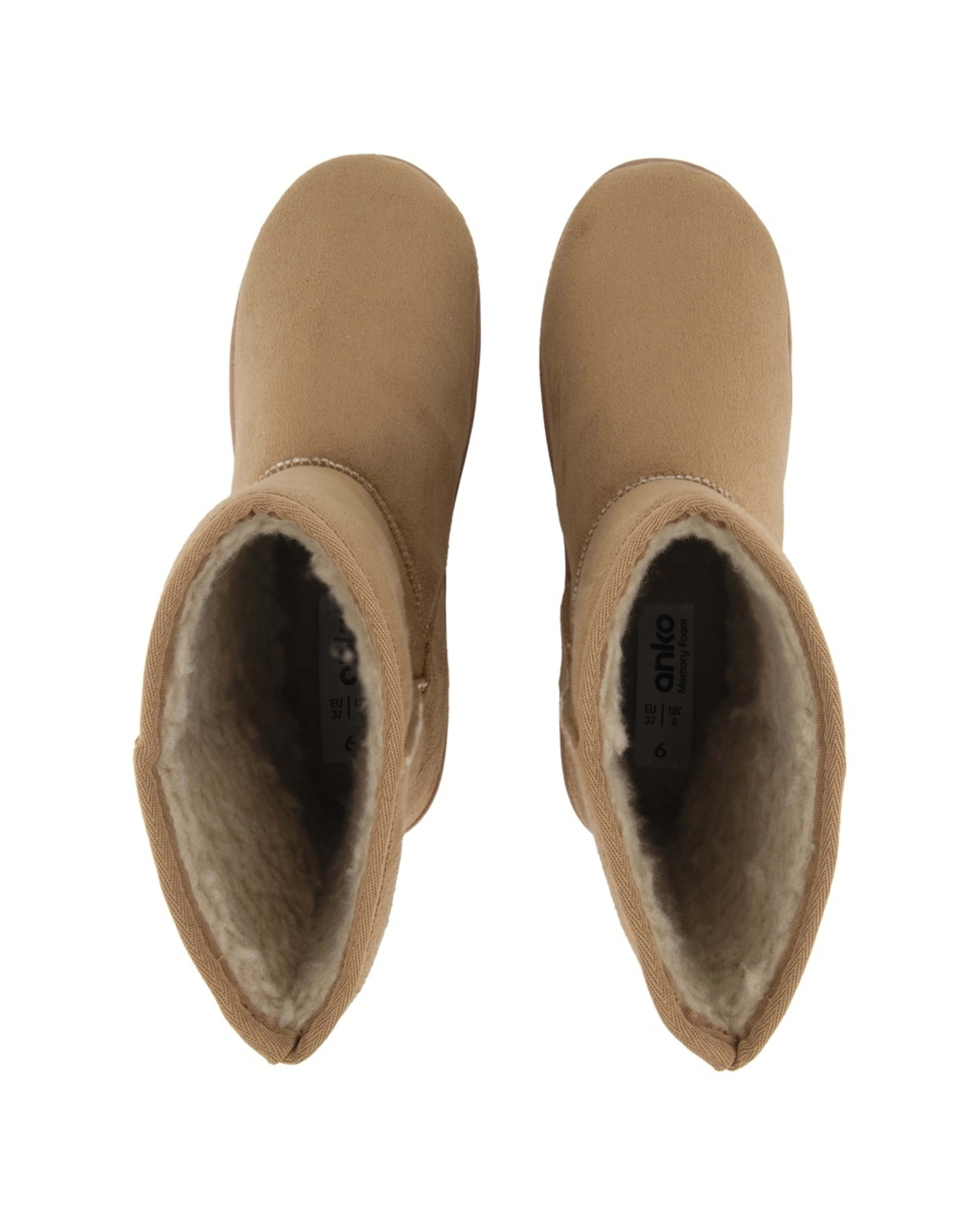 2 Tall Slipper Boots Vsta Brown, 2 of 4