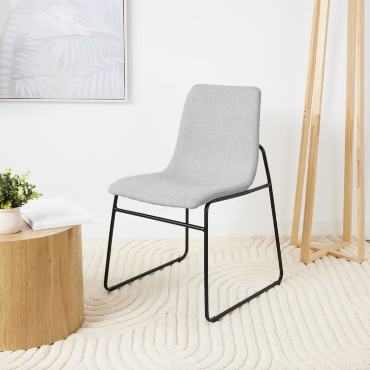 Dining Chair - Grey - Kmart NZ
