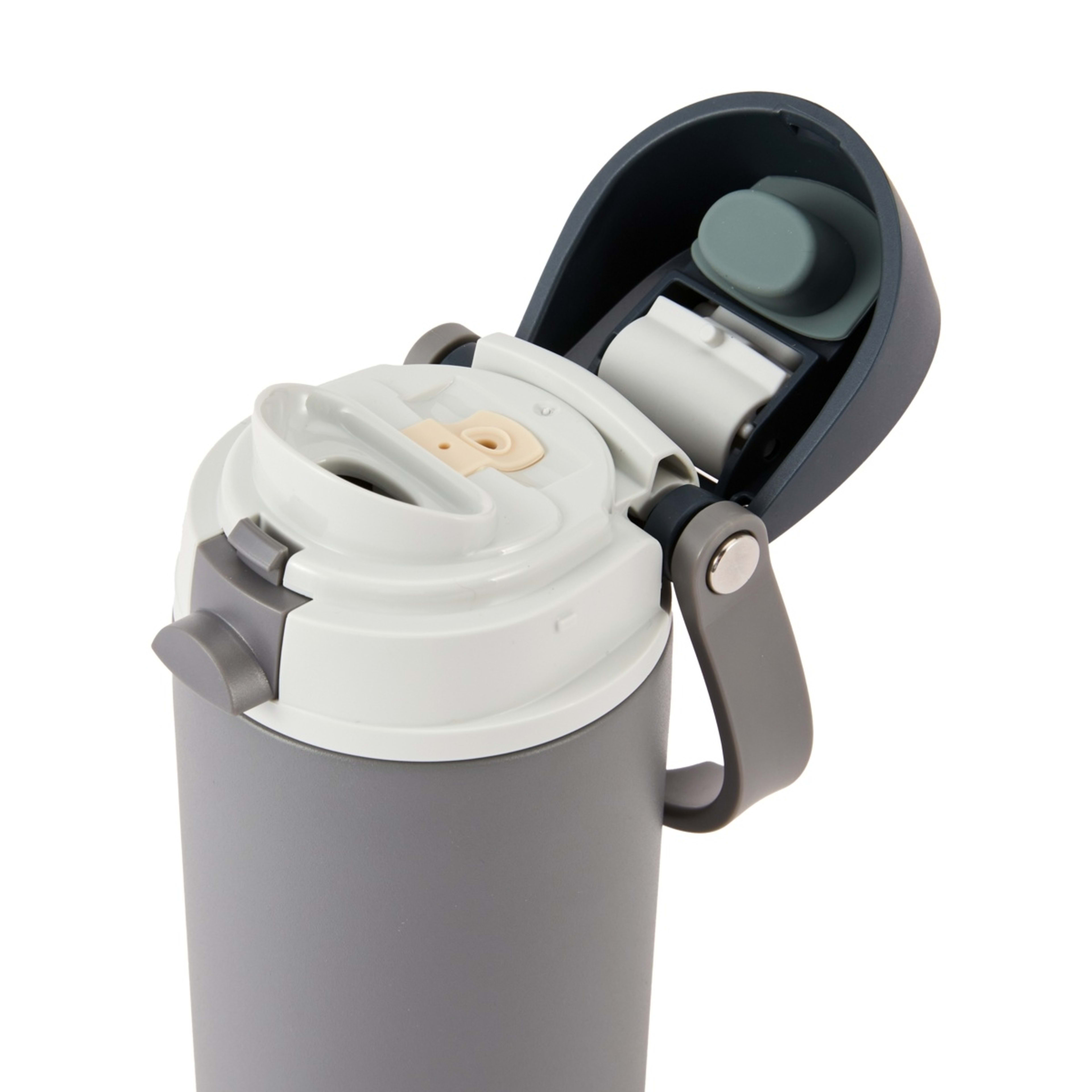 4 530ml Charcoal Dual Function Drink Bottle, 4 of 7