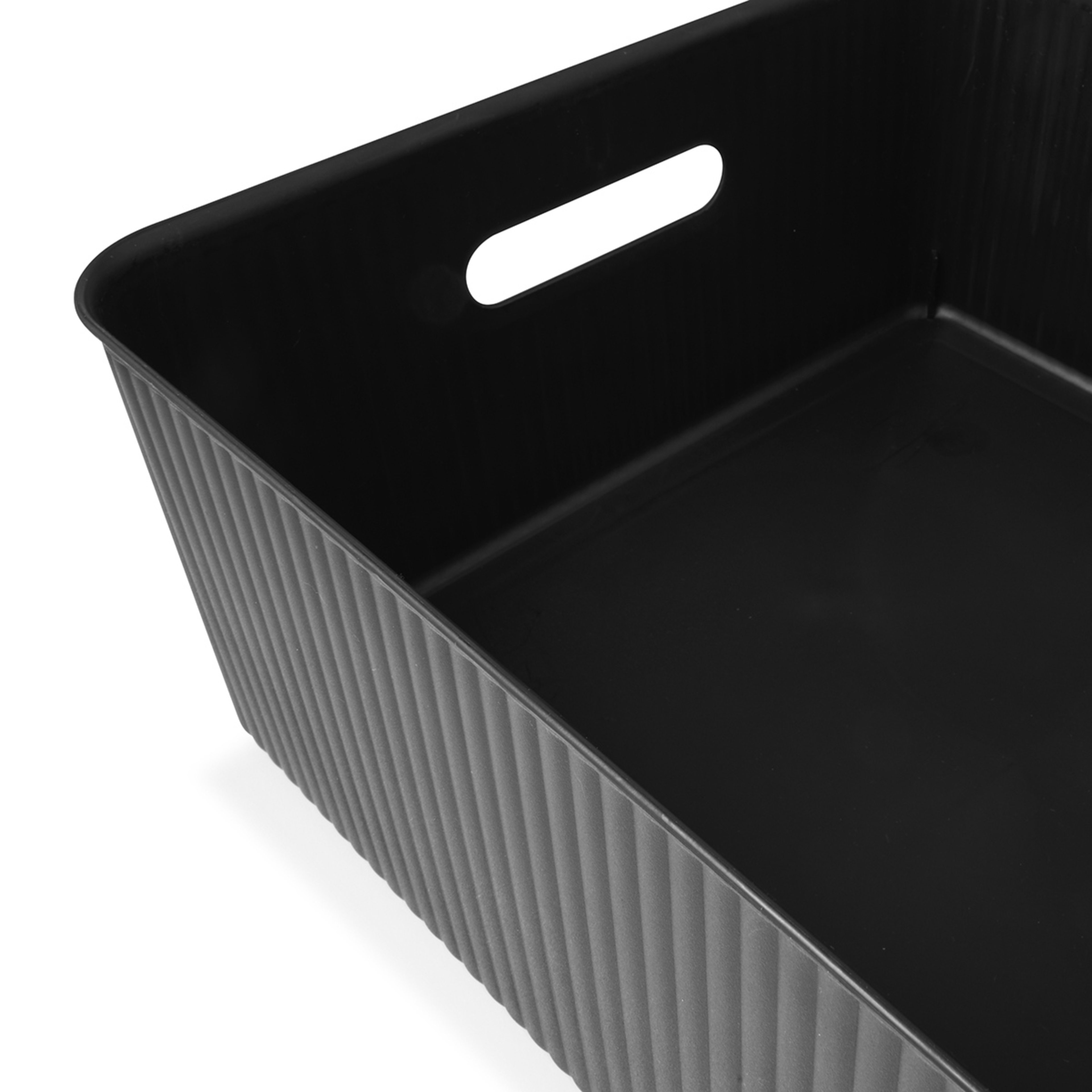 7 19L Ribbed Container - Black, 7 of 10