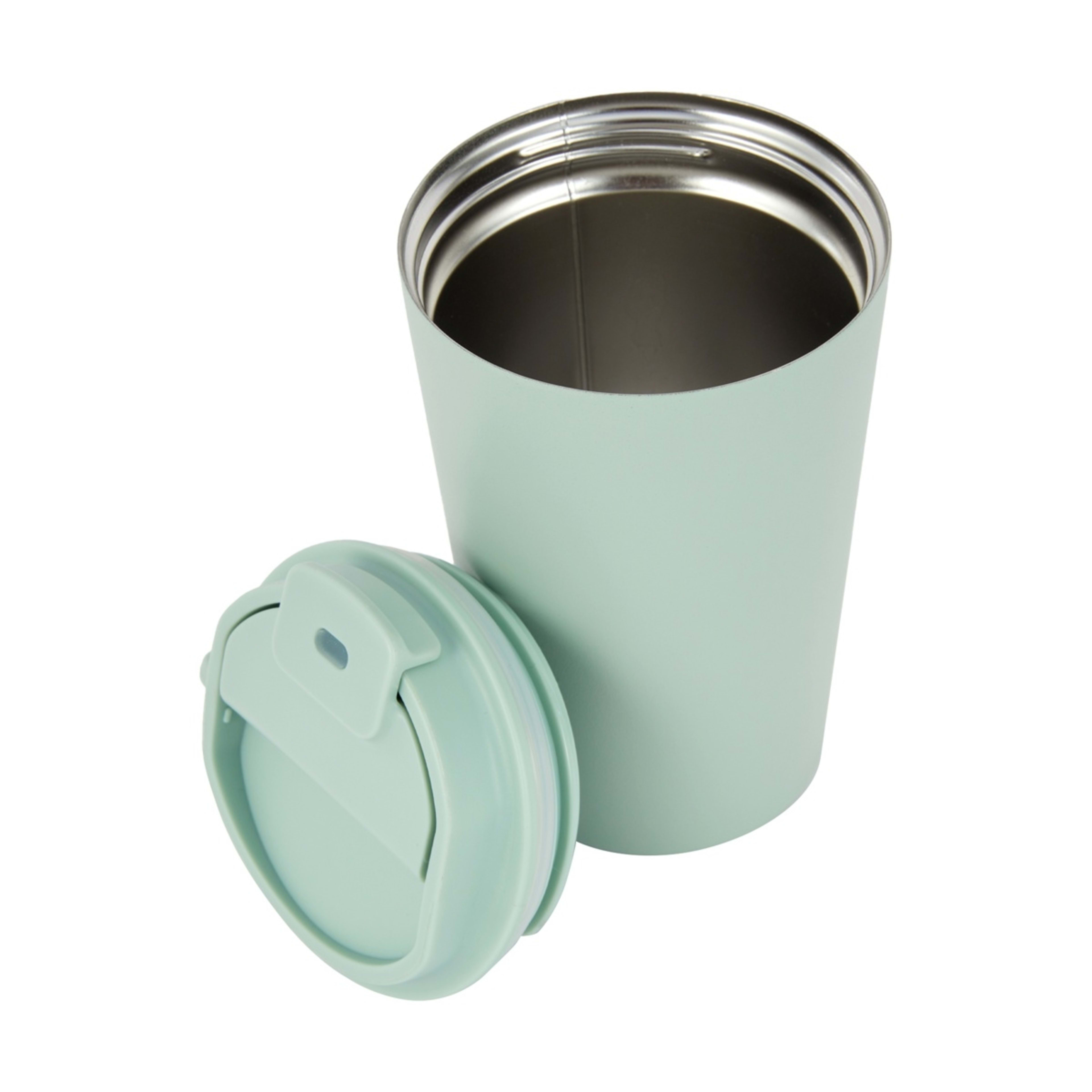 3 400ml Sage Double Wall Coffee Cup, 3 of 6