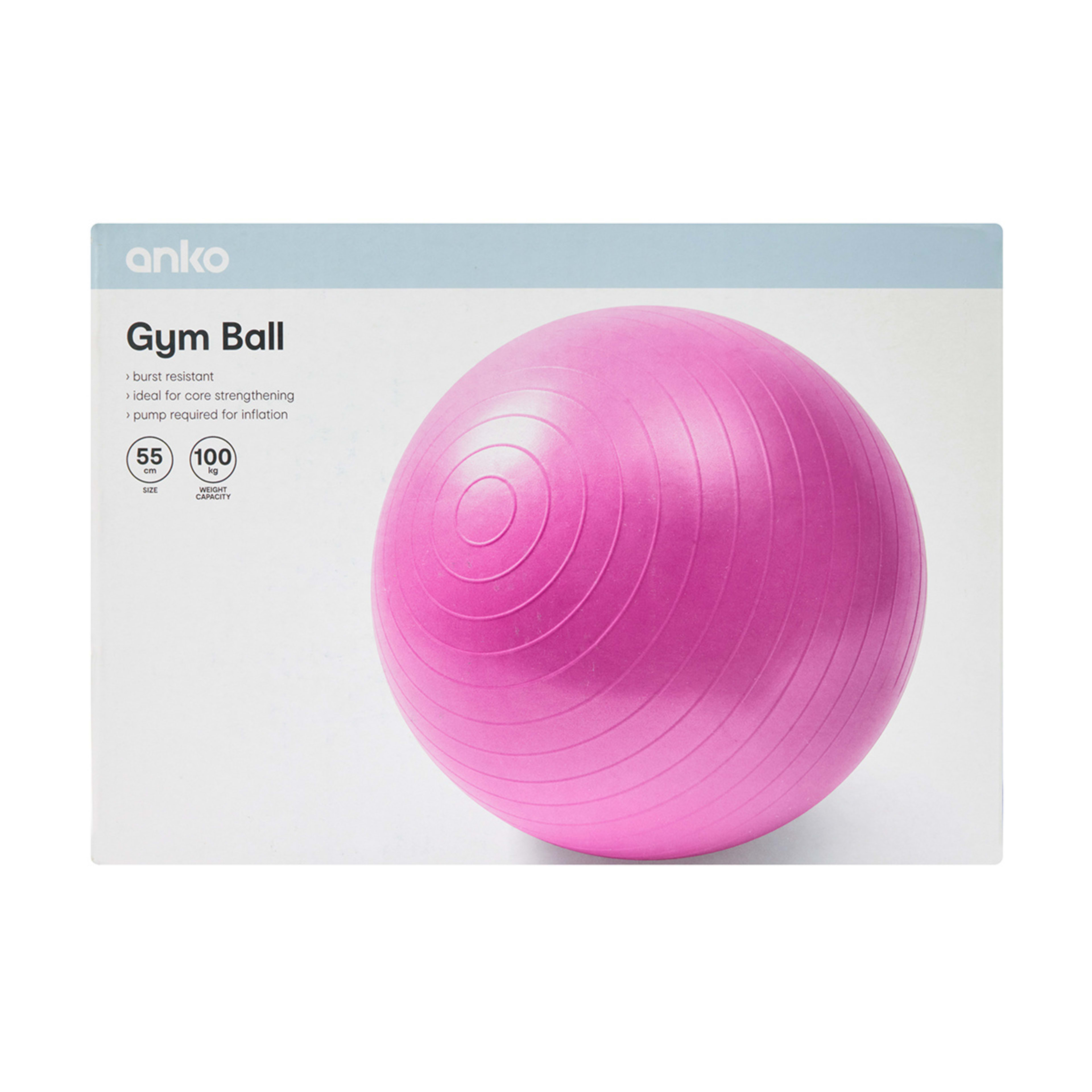 5 55cm Gym Ball, 5 of 5