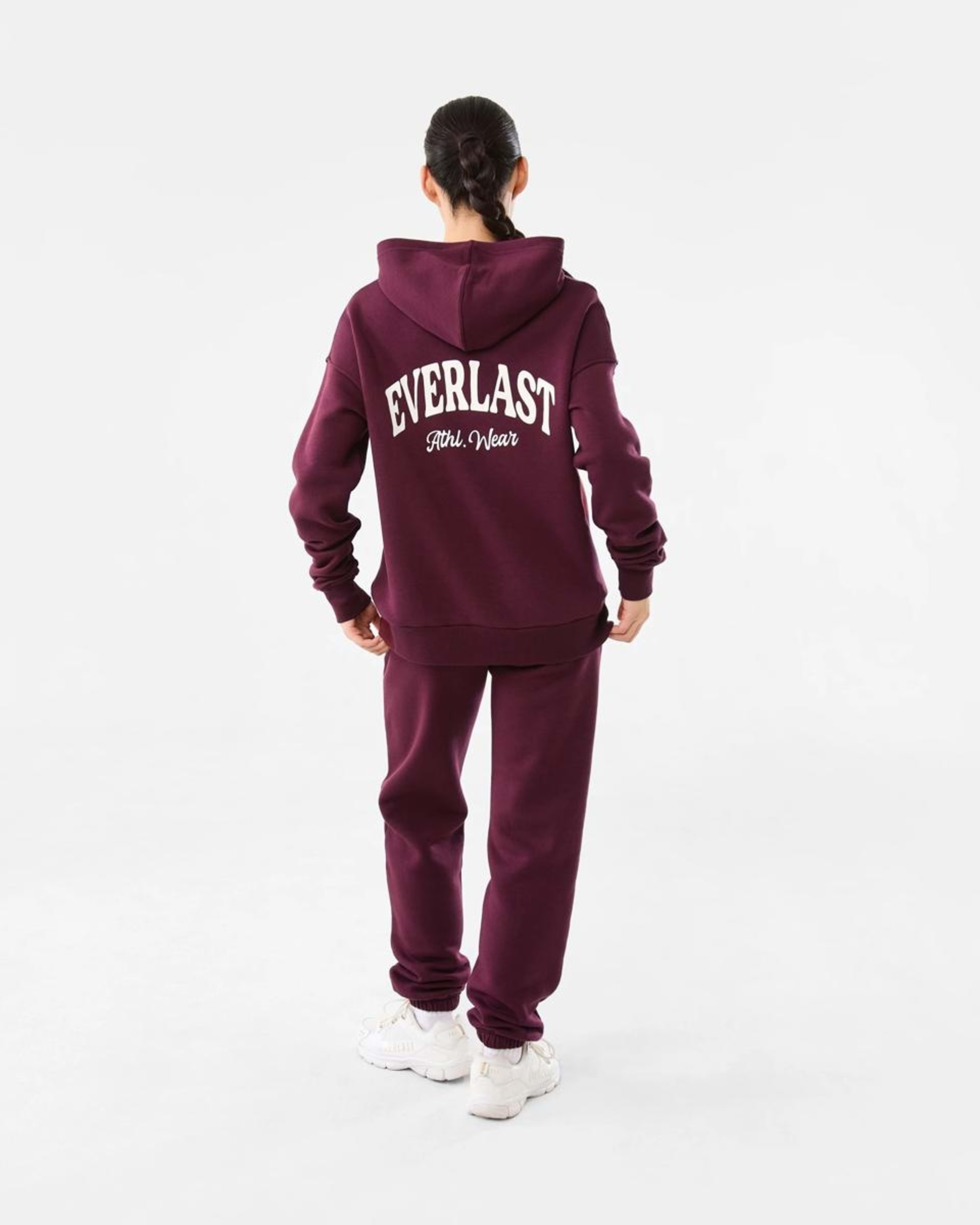 4 Everlast Womens Collegiate Sweatpants EVERLAST VARSITY CHERRY, 4 of 6