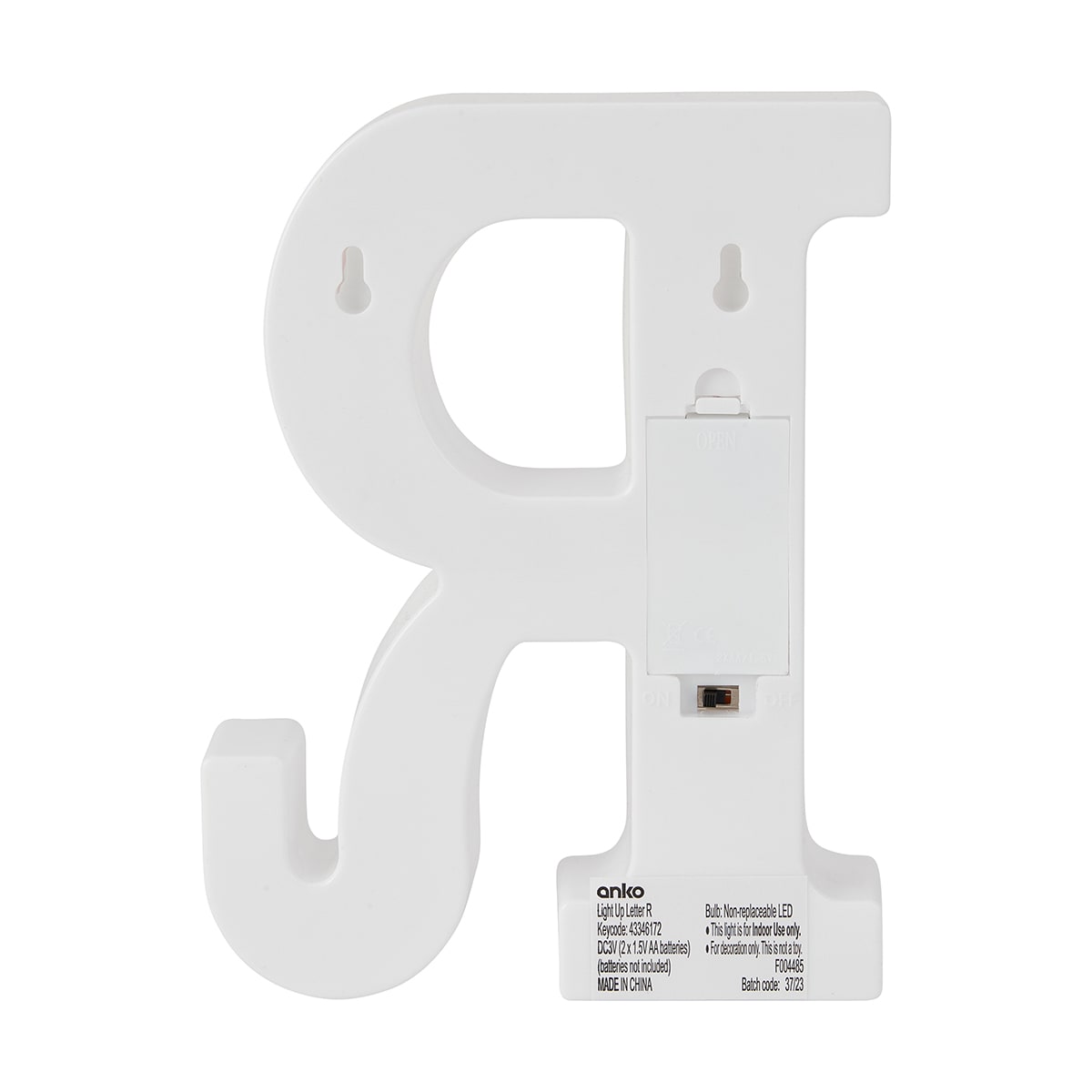 Light Up Letter R Kmart