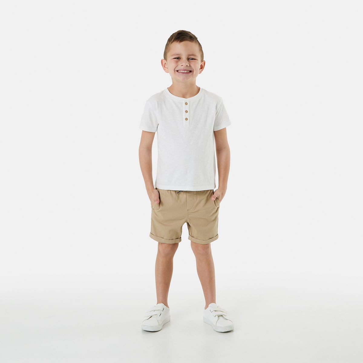 Pull On Chino Shorts - Kmart