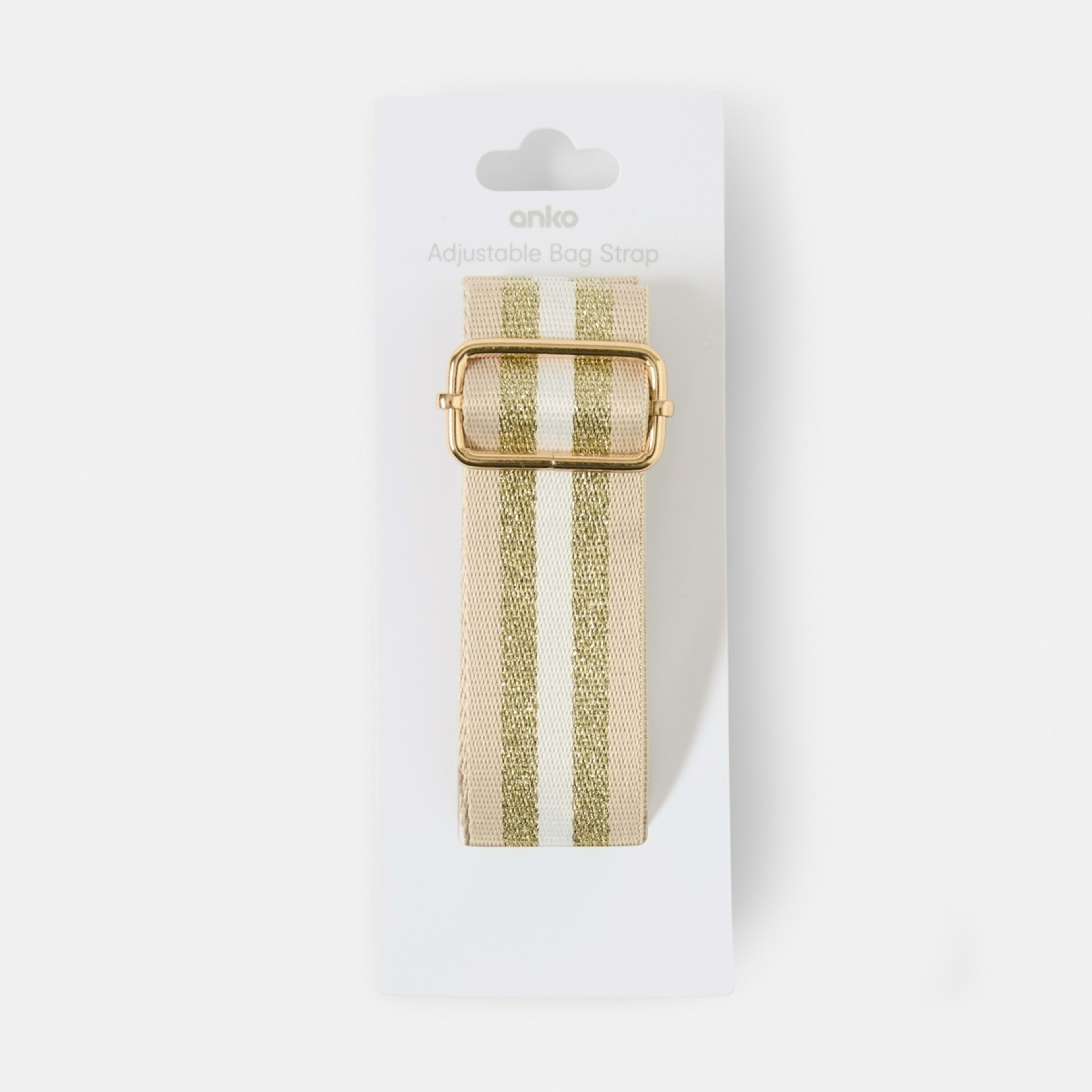 4 Bag Strap Gold Stripe, 4 of 4