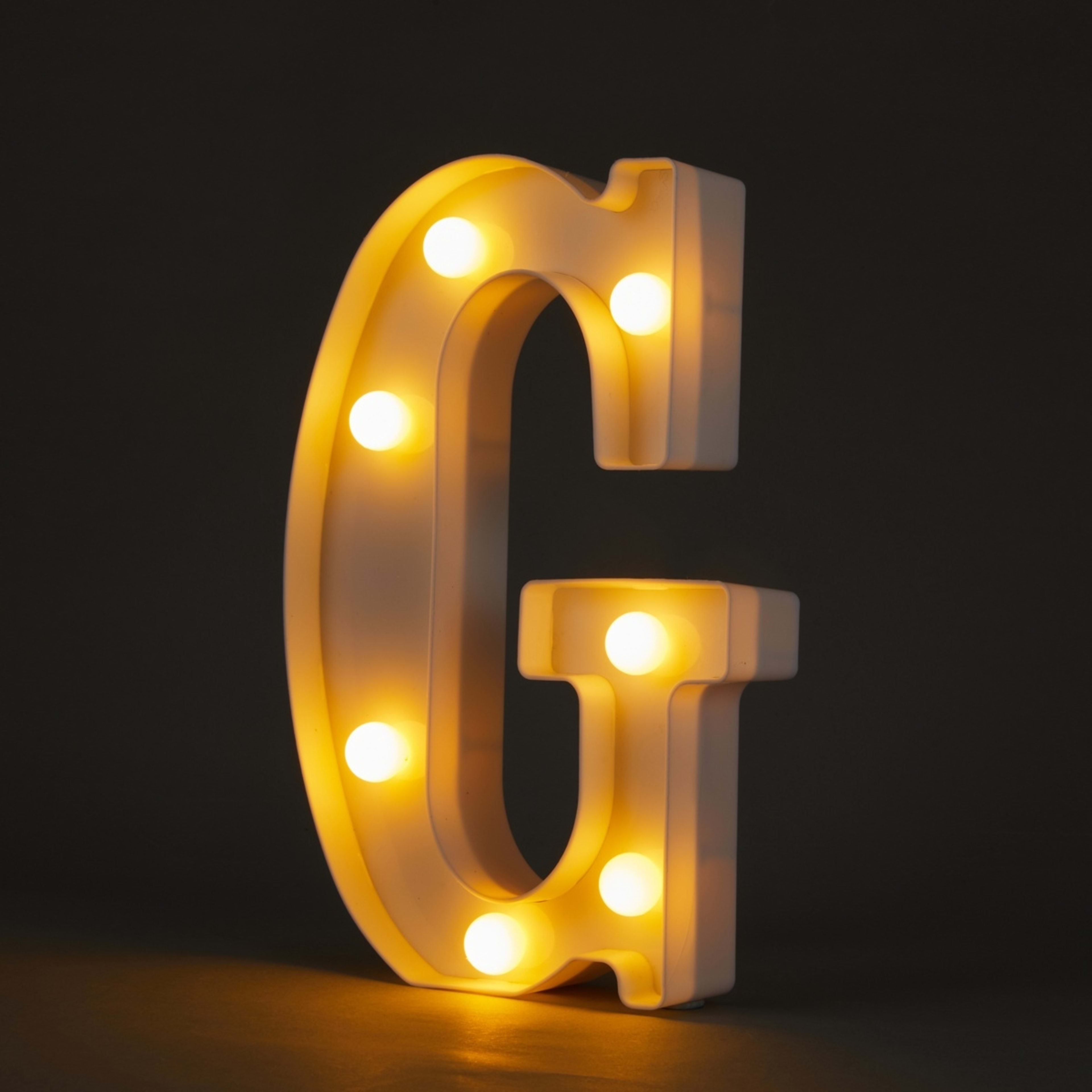 1 Light Up Letter - G