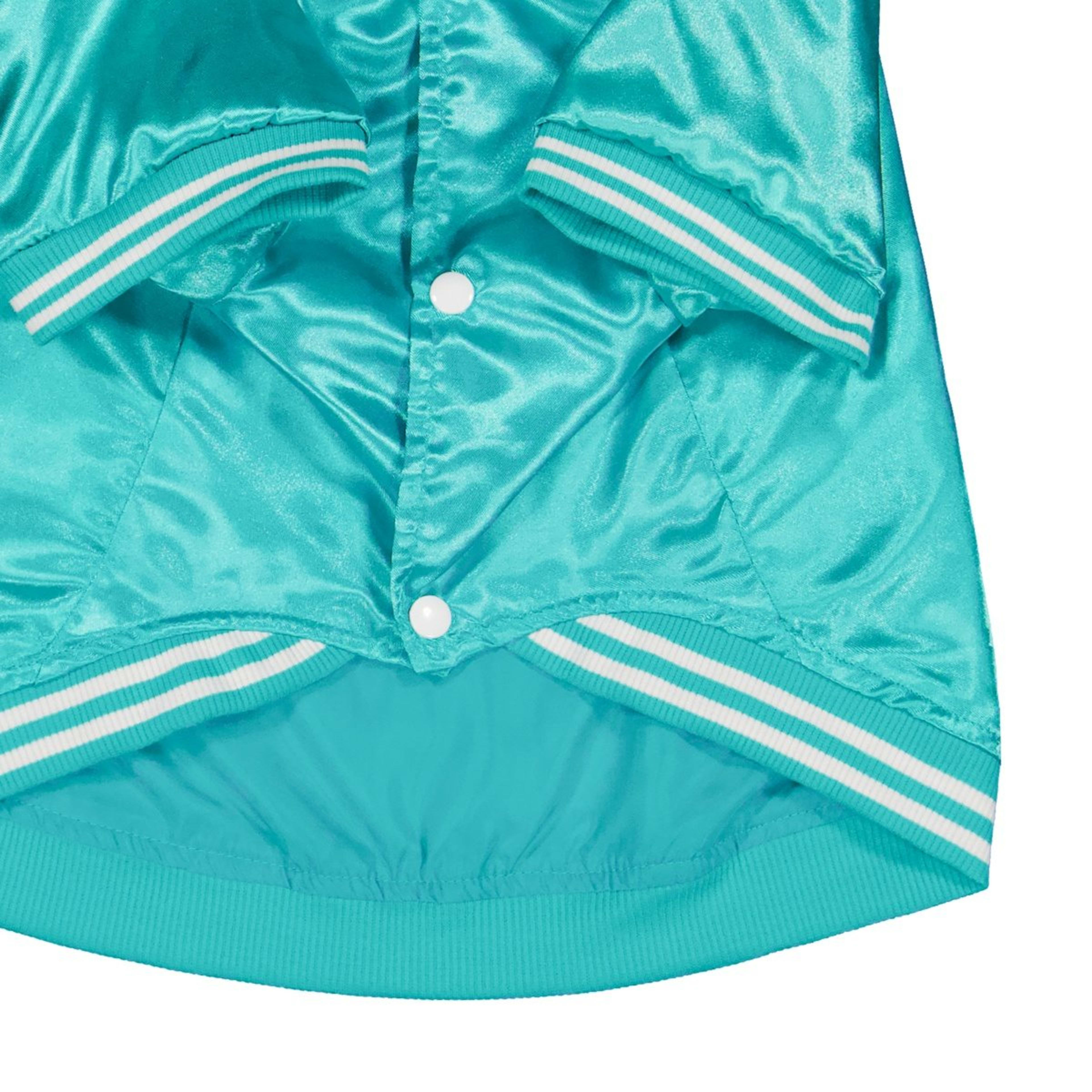 8 Pet Varsity Jacket - Large, Teal, 8 of 10