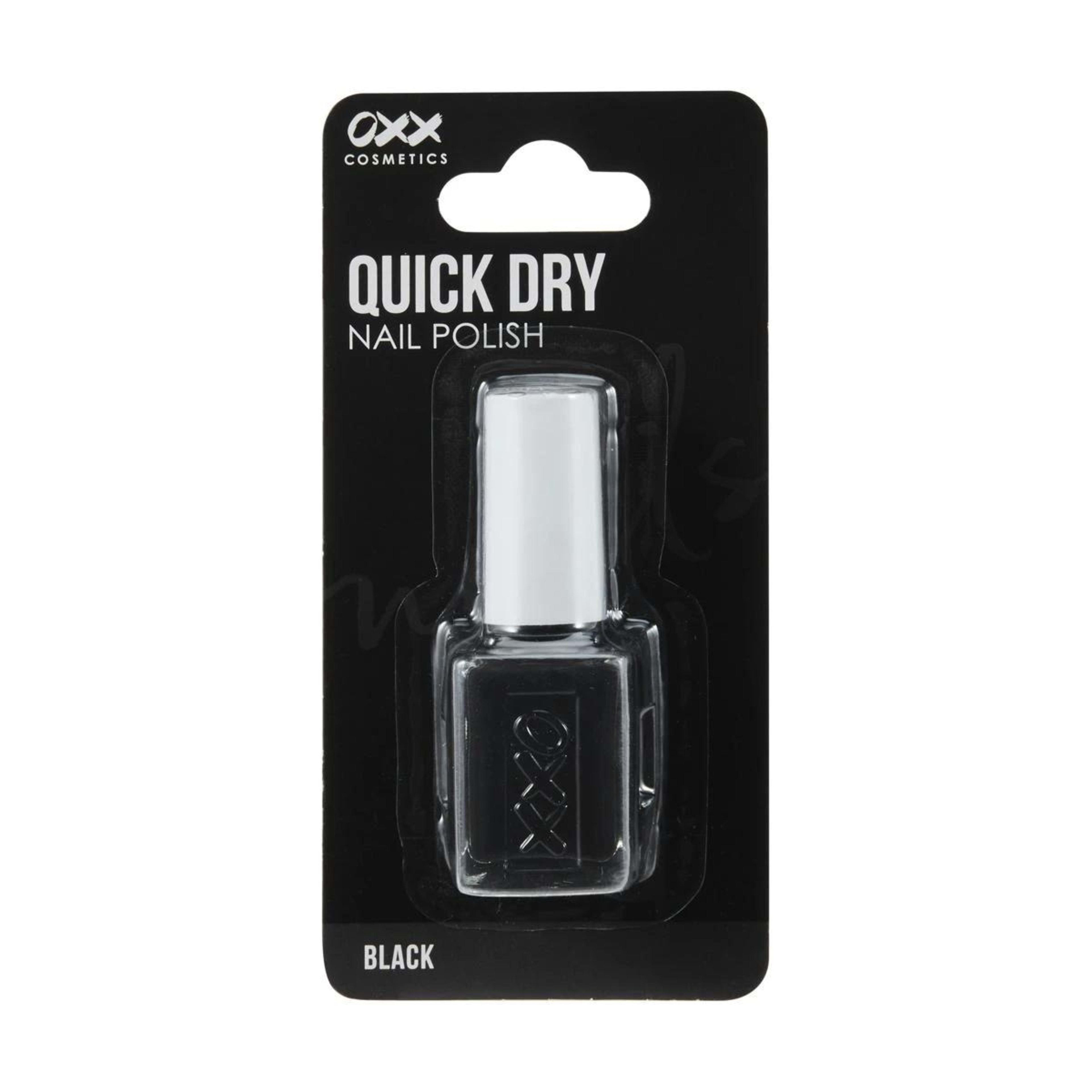 4 OXX Cosmetics Quick Dry Nail Polish - Black, 4 of 5