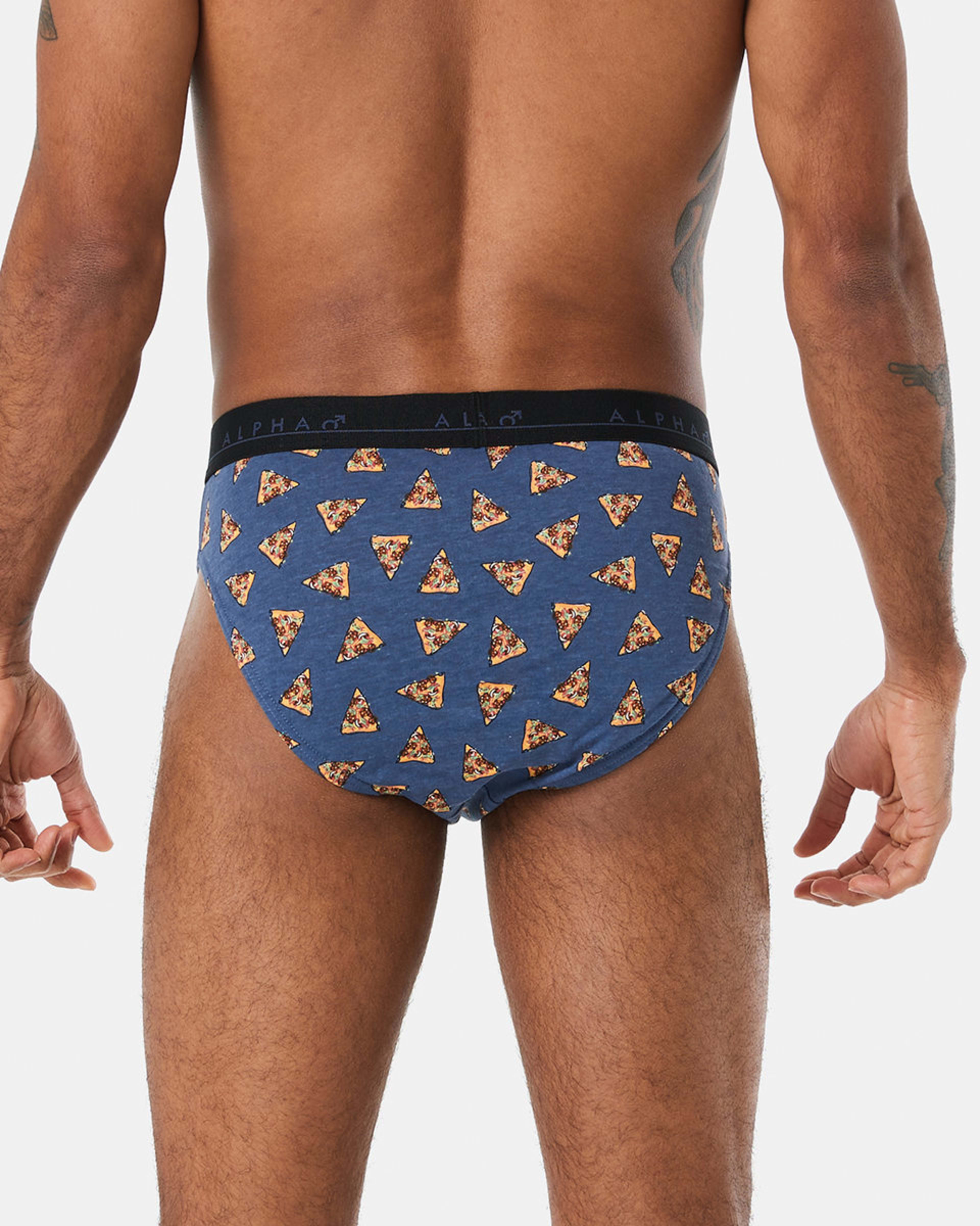 8 5 Pack Printed Briefs Dogs Taco Pizza Multi, 8 of 10