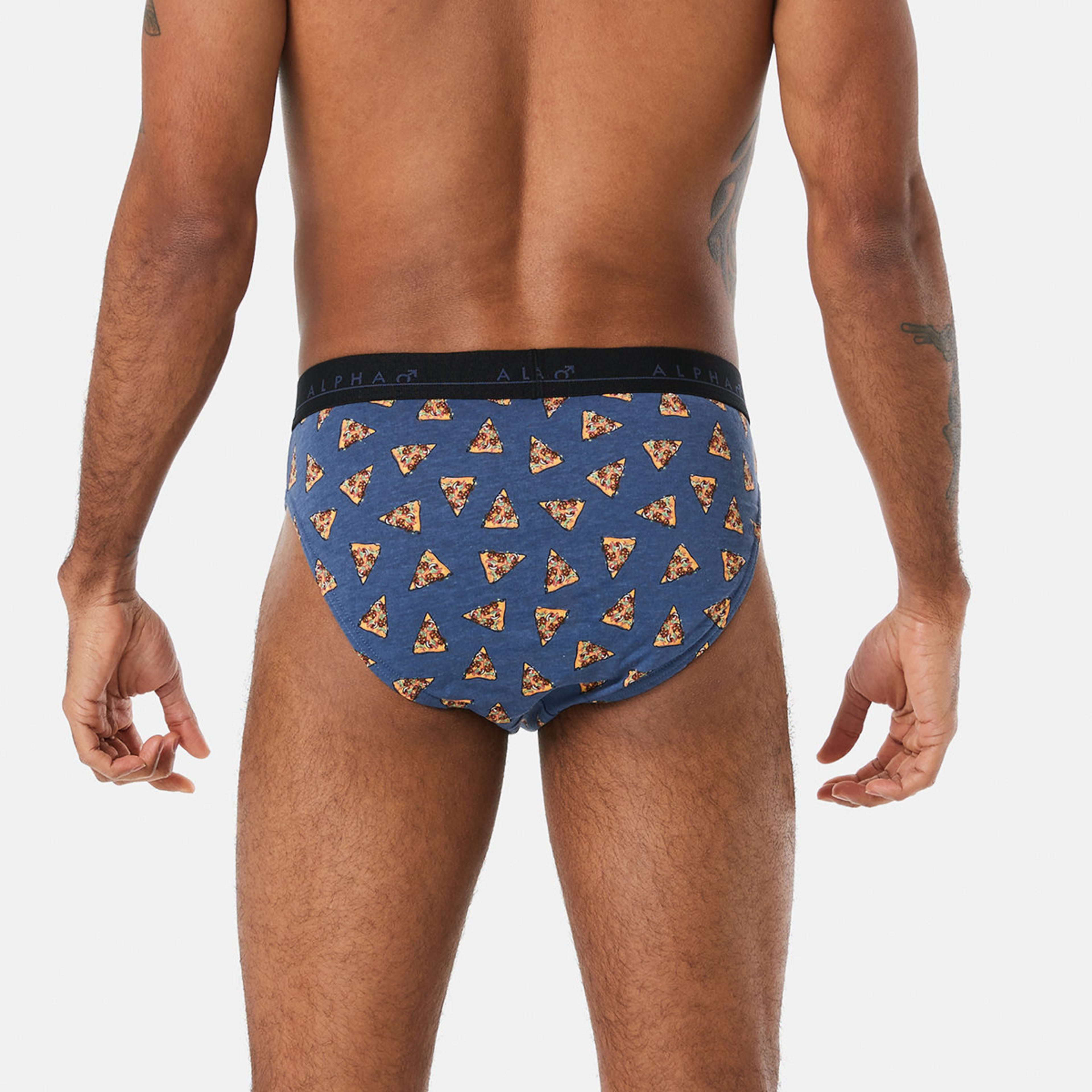 8 5 Pack Printed Briefs Dogs Taco Pizza Multi, 8 of 10