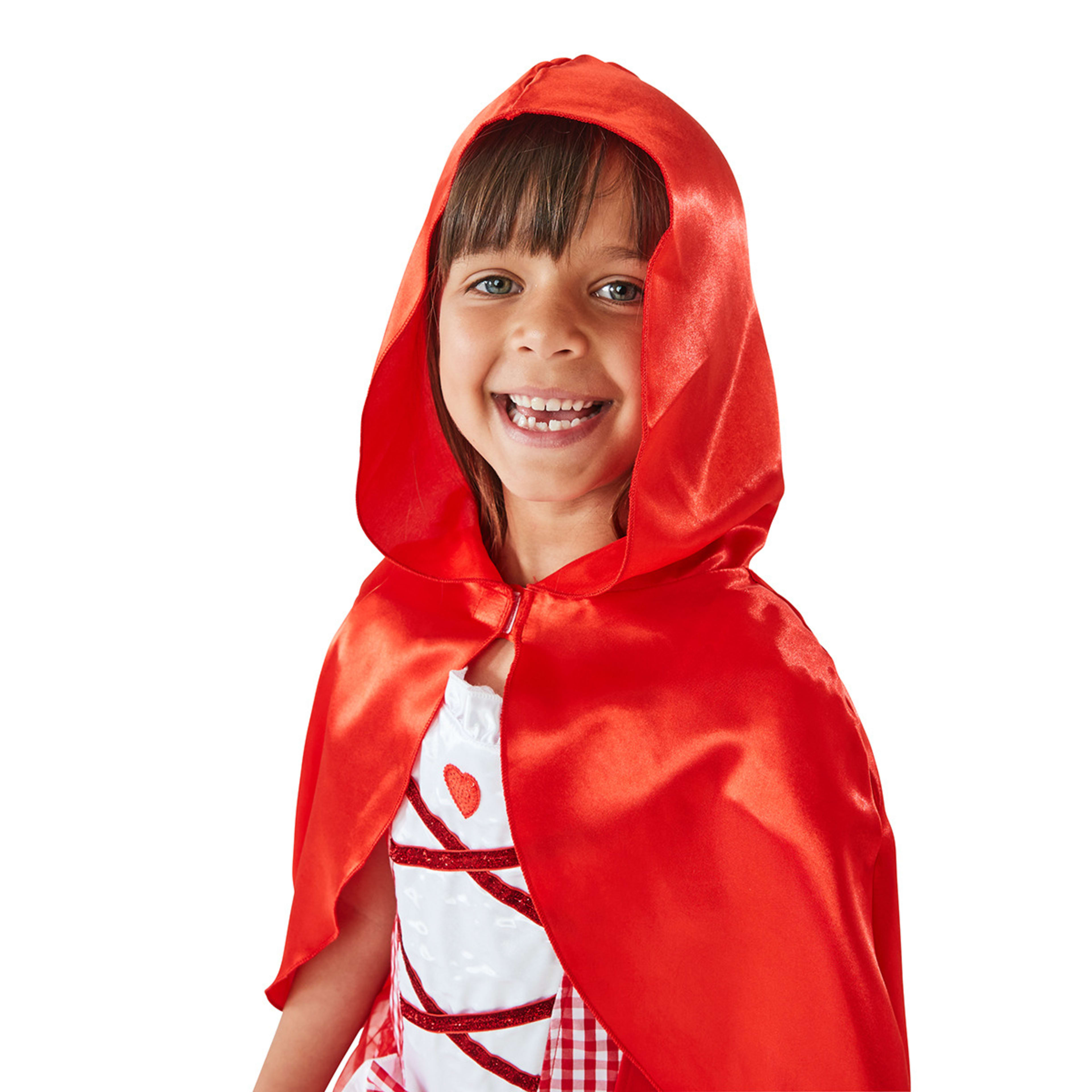 6 2 Piece Red Storybook Costume - Ages 4-6, 6 of 10