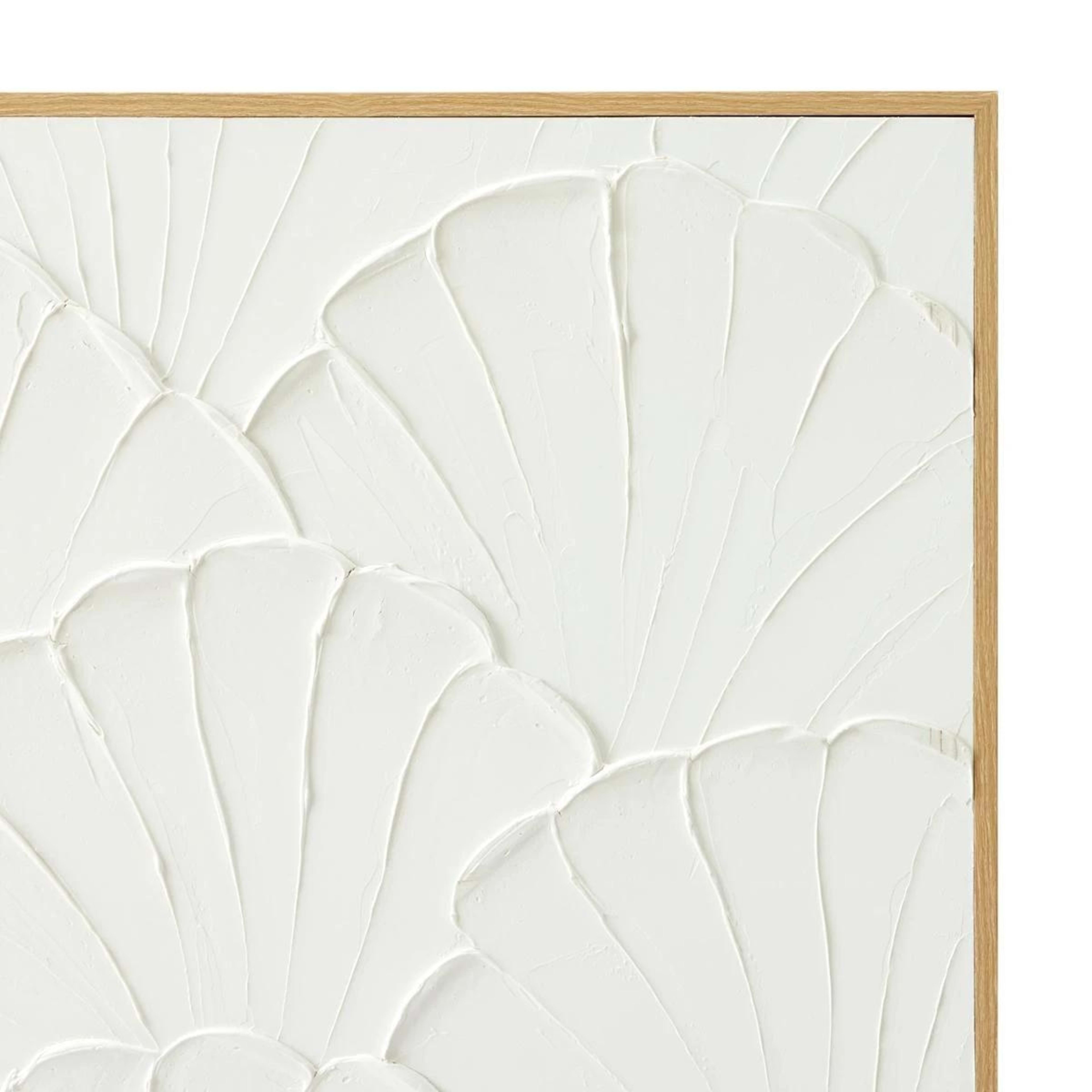 2 Textured Shell Framed Canvas - 80cm x 80cm, 2 of 5