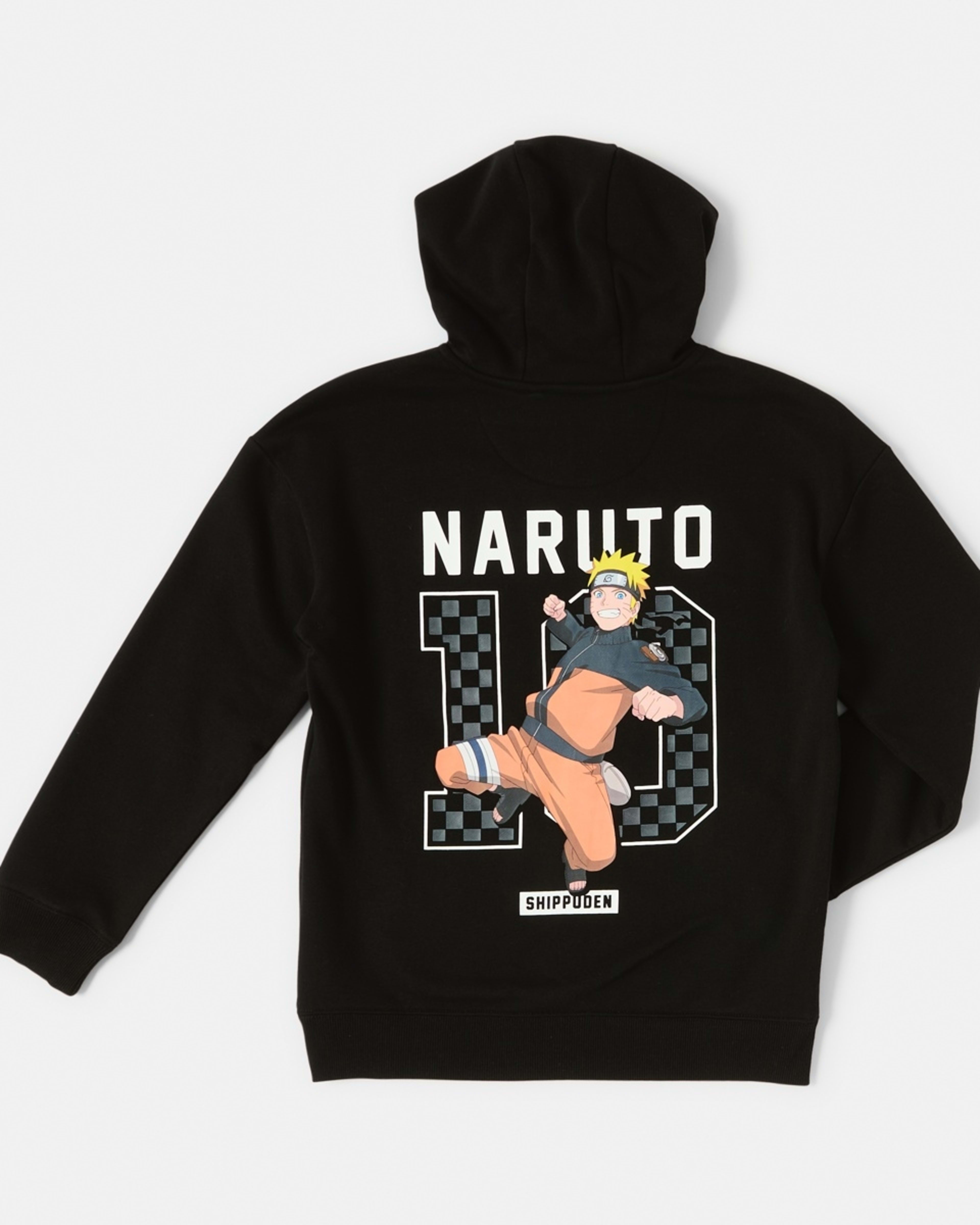 10 Naruto License Hoodie Naruto Black, 10 of 10