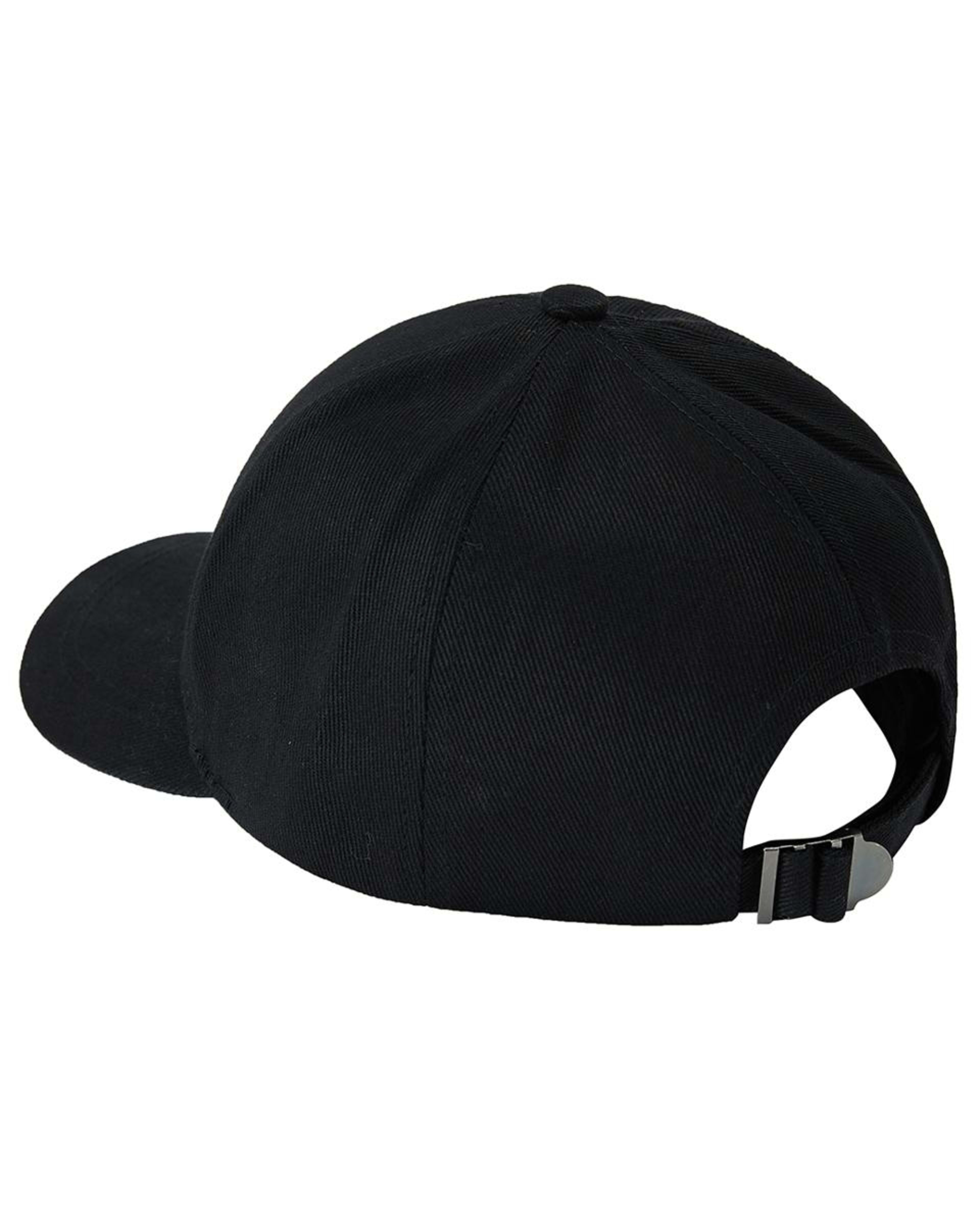 2 Heavy Twill Baseball Cap Black, 2 of 3