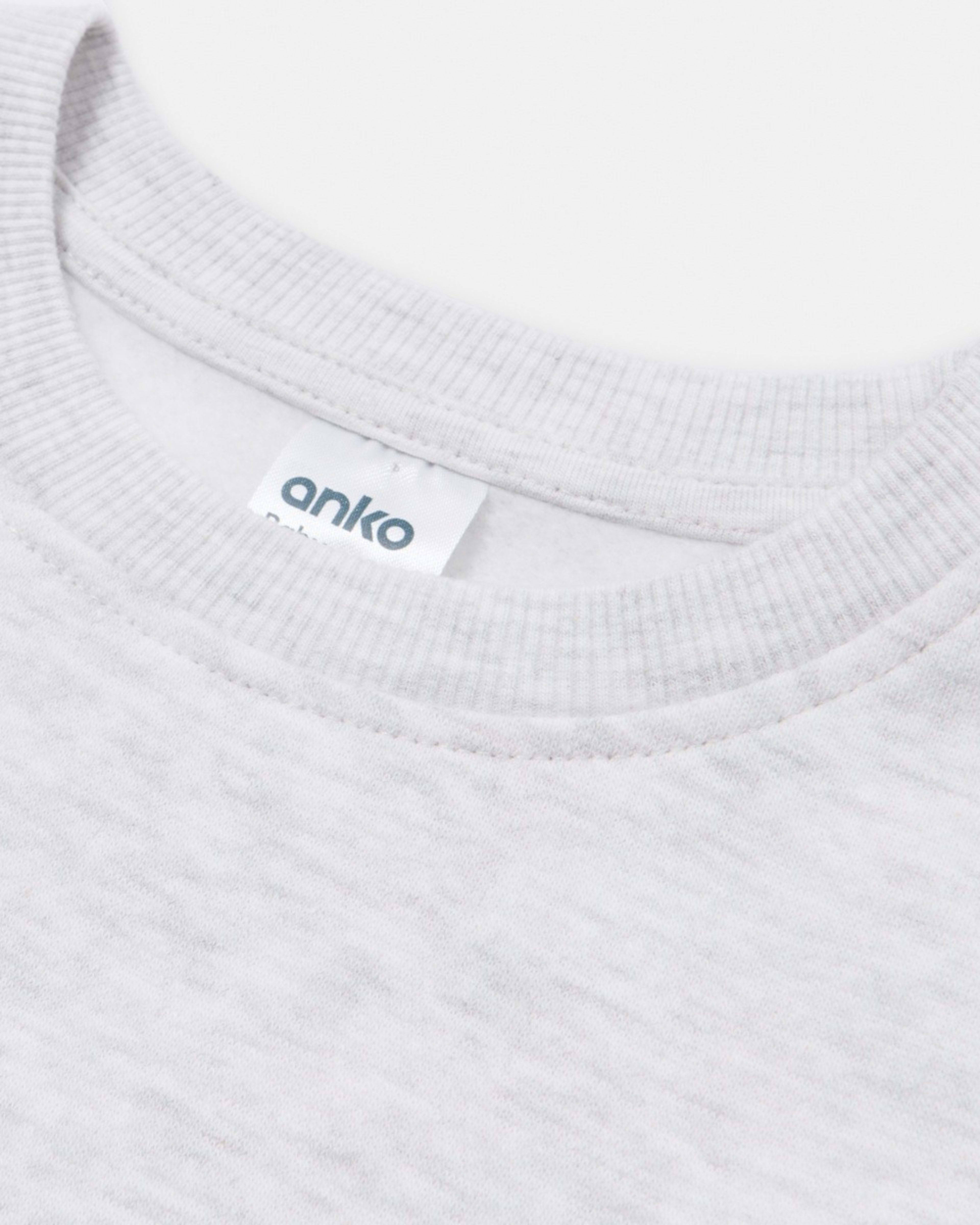 3 Everyday Sweatshirt Wht Marle, 3 of 3