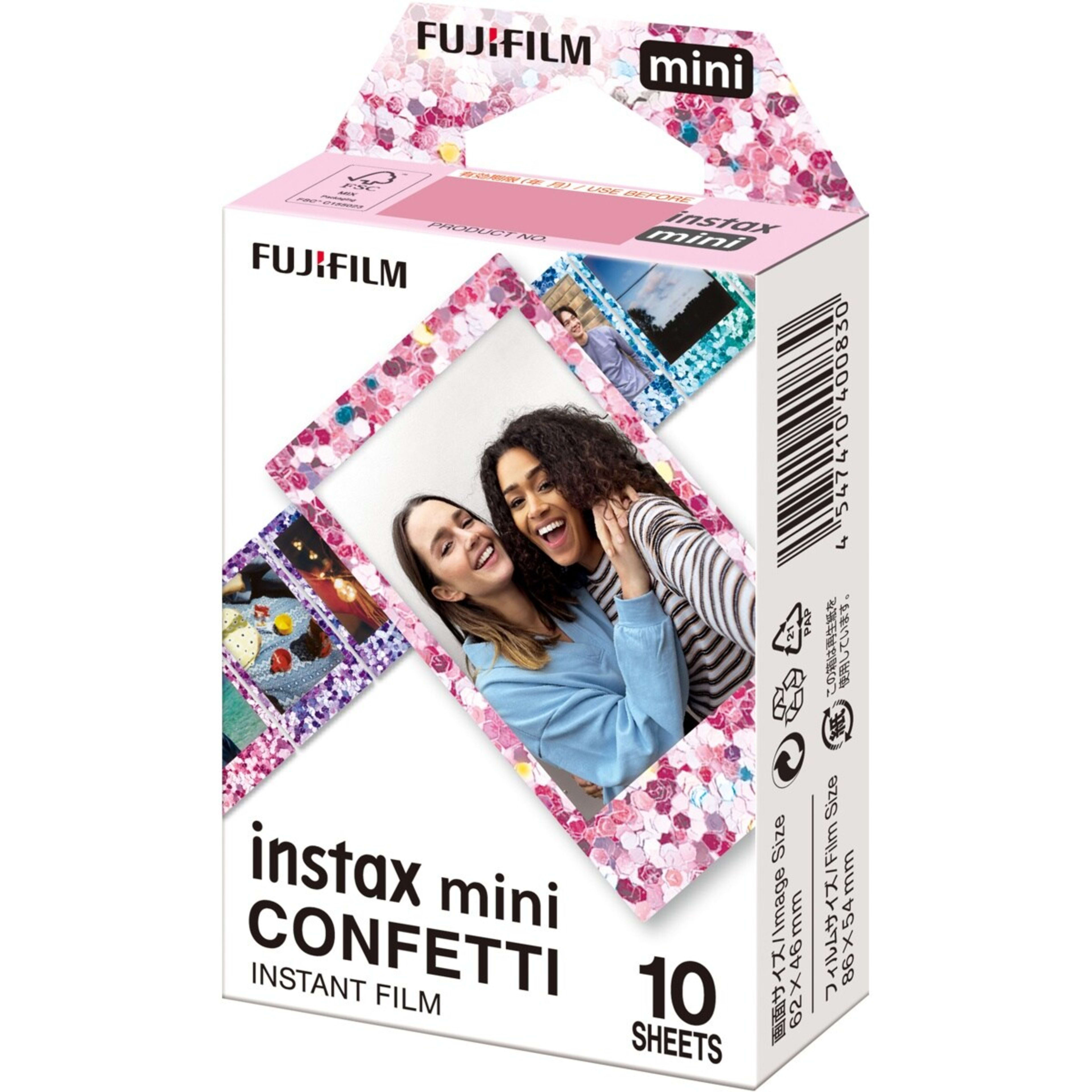 1 10 Pack Fujifilm Instax Mini Confetti Instant Film, 1 of 2