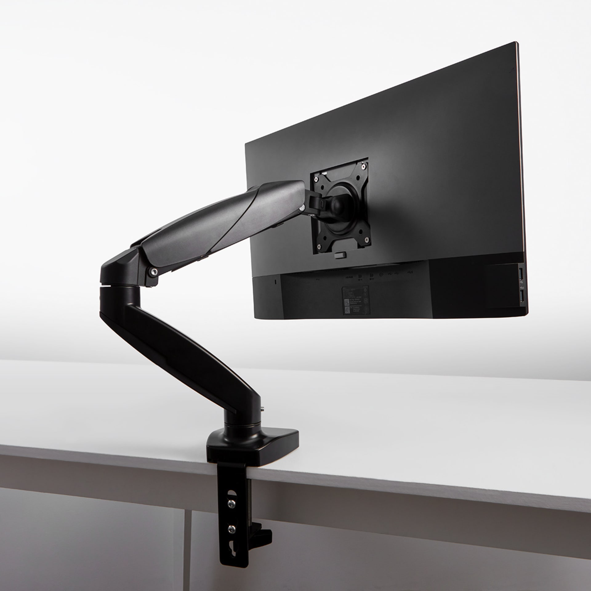 Single Arm Monitor Mount Black Kmart