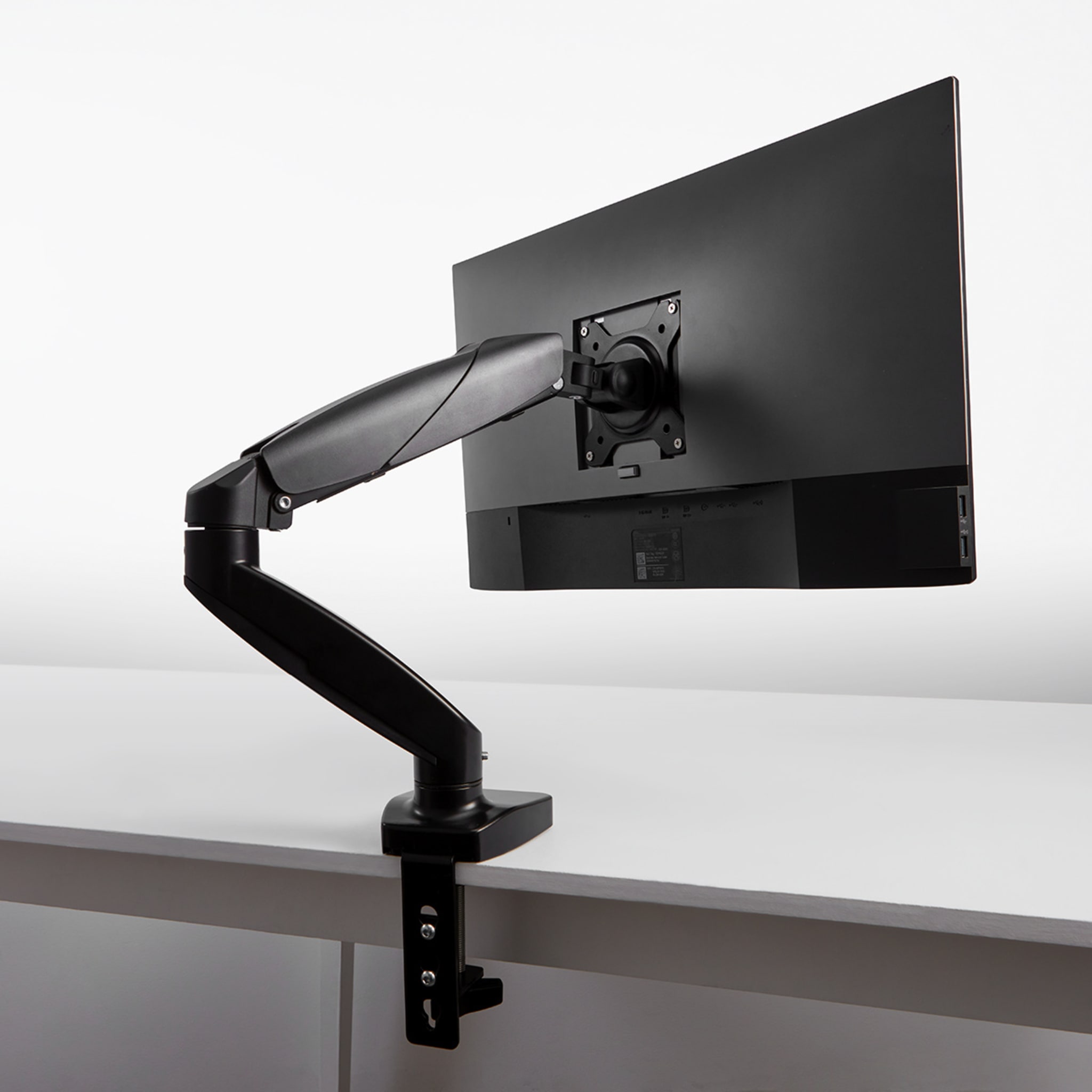 Single Arm Monitor Mount Black Kmart