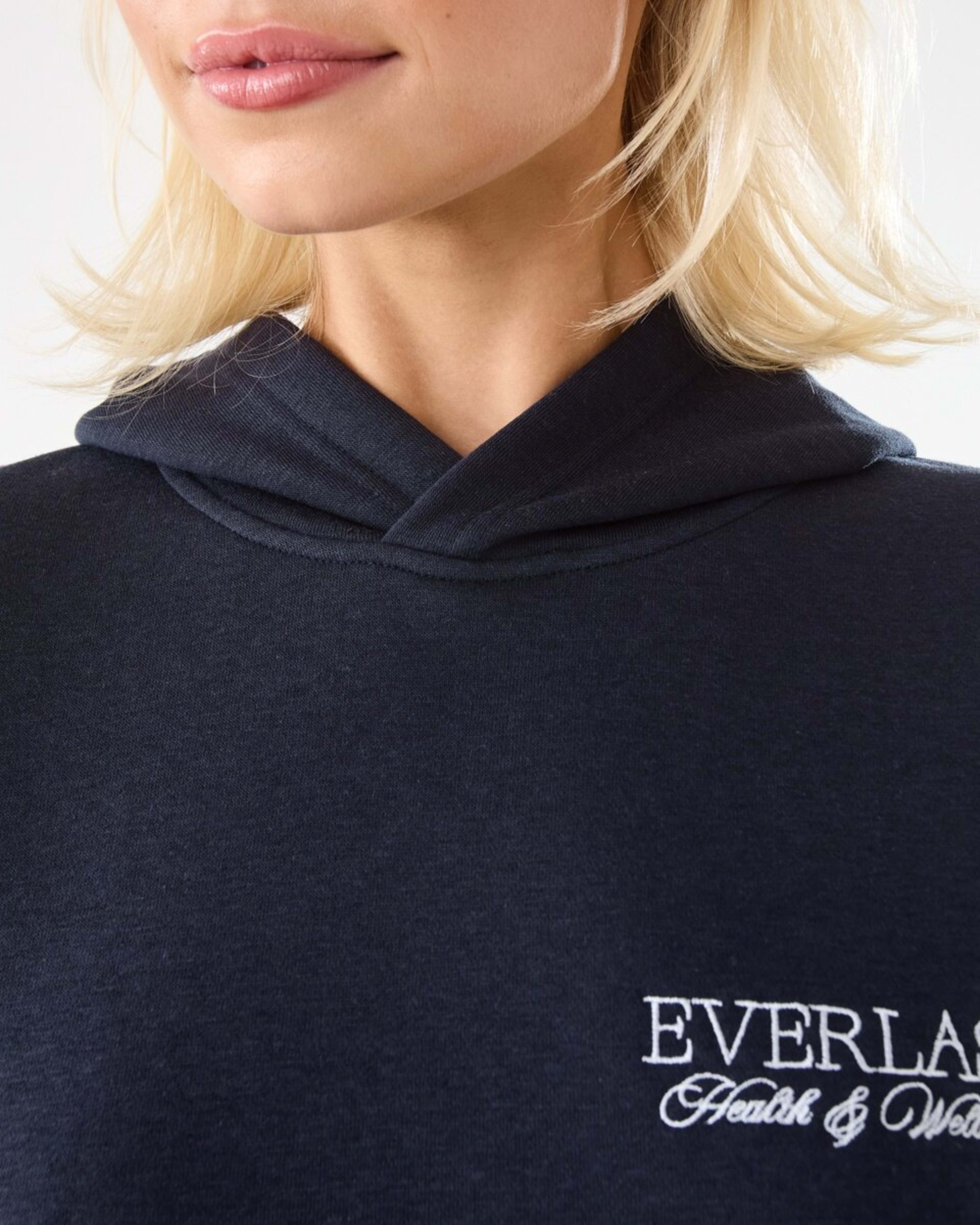 6 Everlast Womens Street Oversized Hoodie Washed Nvy, 6 of 8