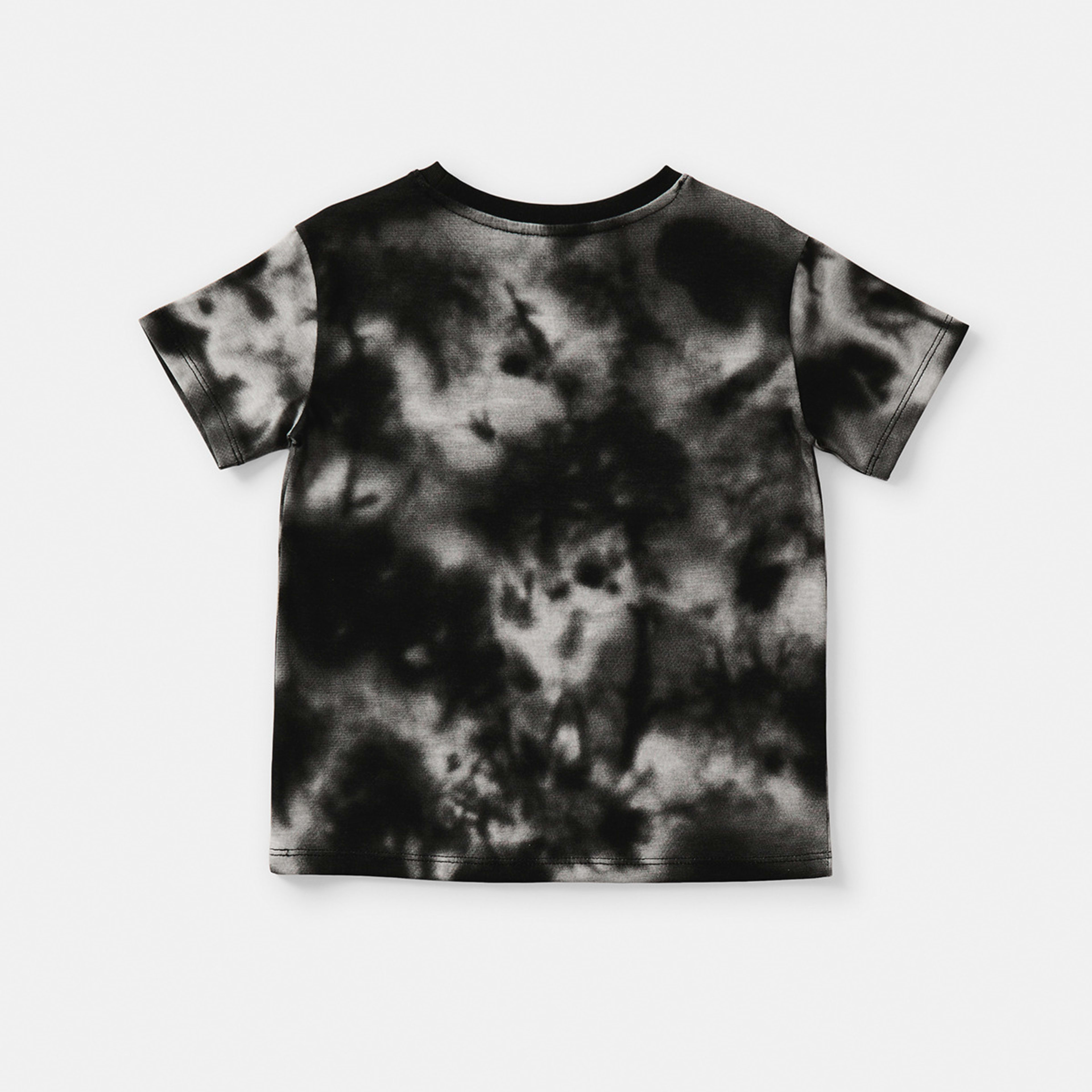 8 Tie-Dye Print T-shirt Black, 8 of 8