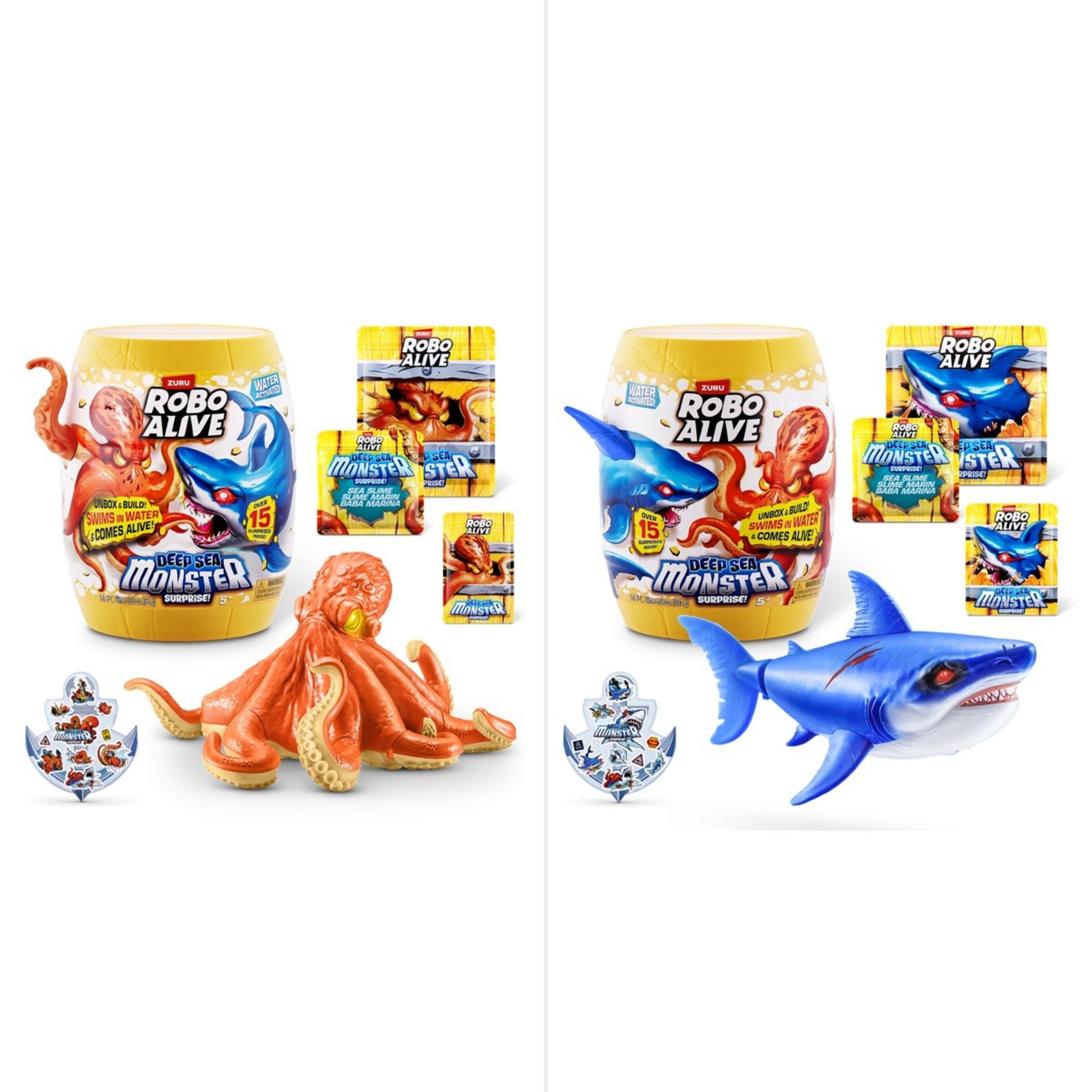 1 Zuru Robo Alive Deep Sea Monster Surprise - Assorted