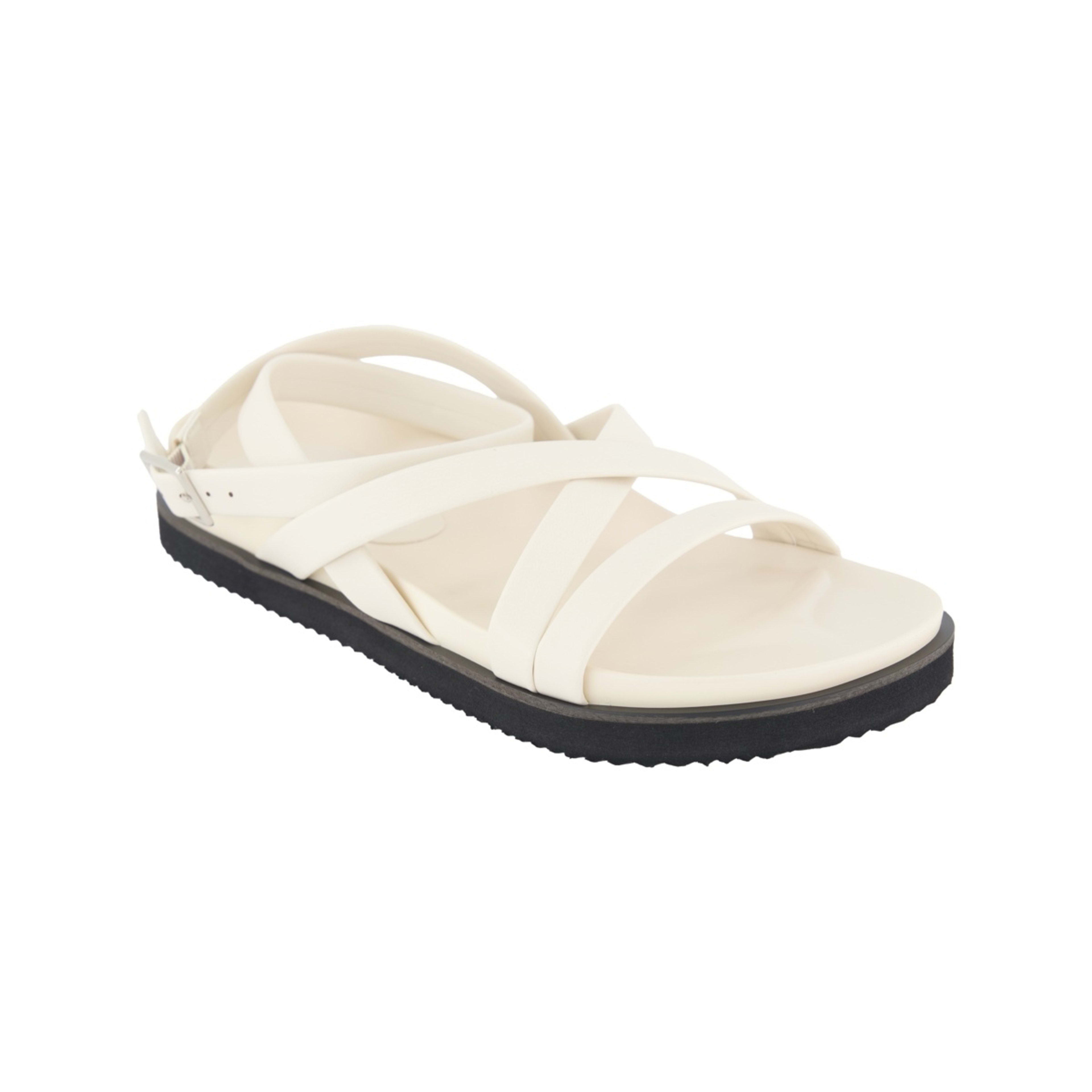 1 Gladiator Footbed Sandals Ivory, 1 of 4