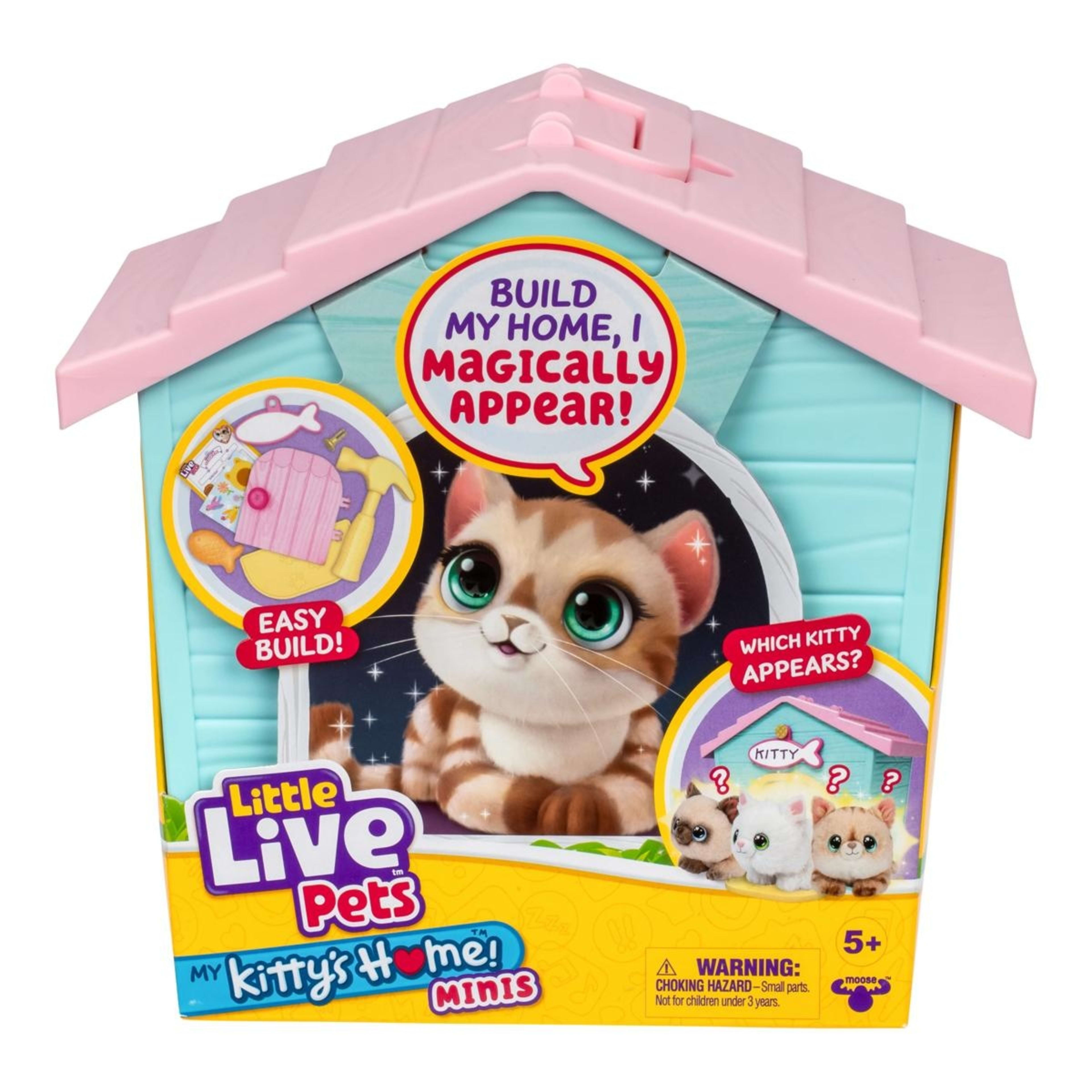 1 Little Live Pets My Kitty's Home Minis Playset