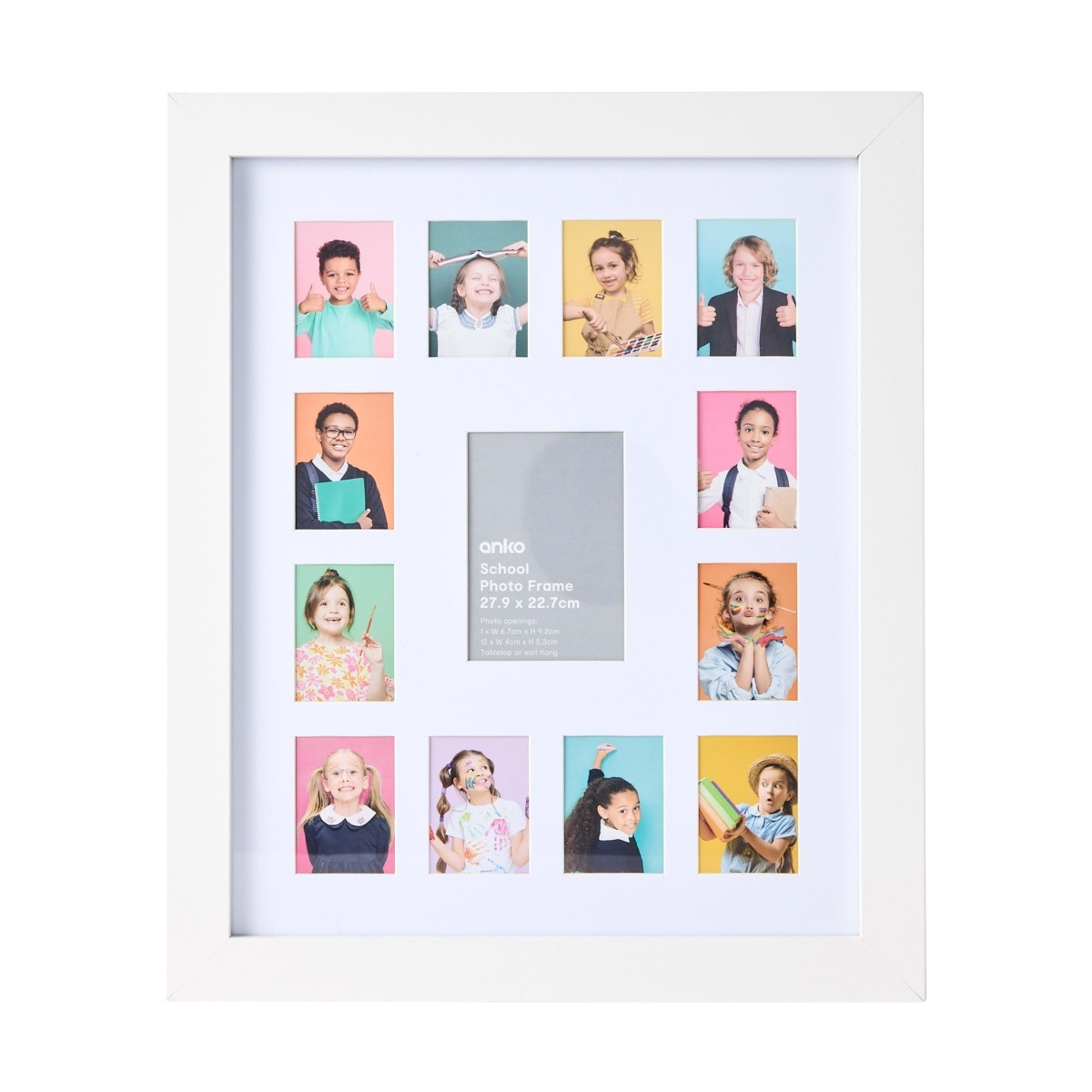 1 School Years Photo Frame 27.9cm x 22.7cm - White