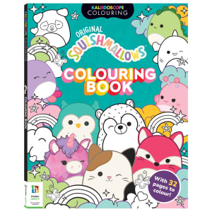 Kaleidoscope Colouring: Original Squishmallows Colouring Book - Kmart