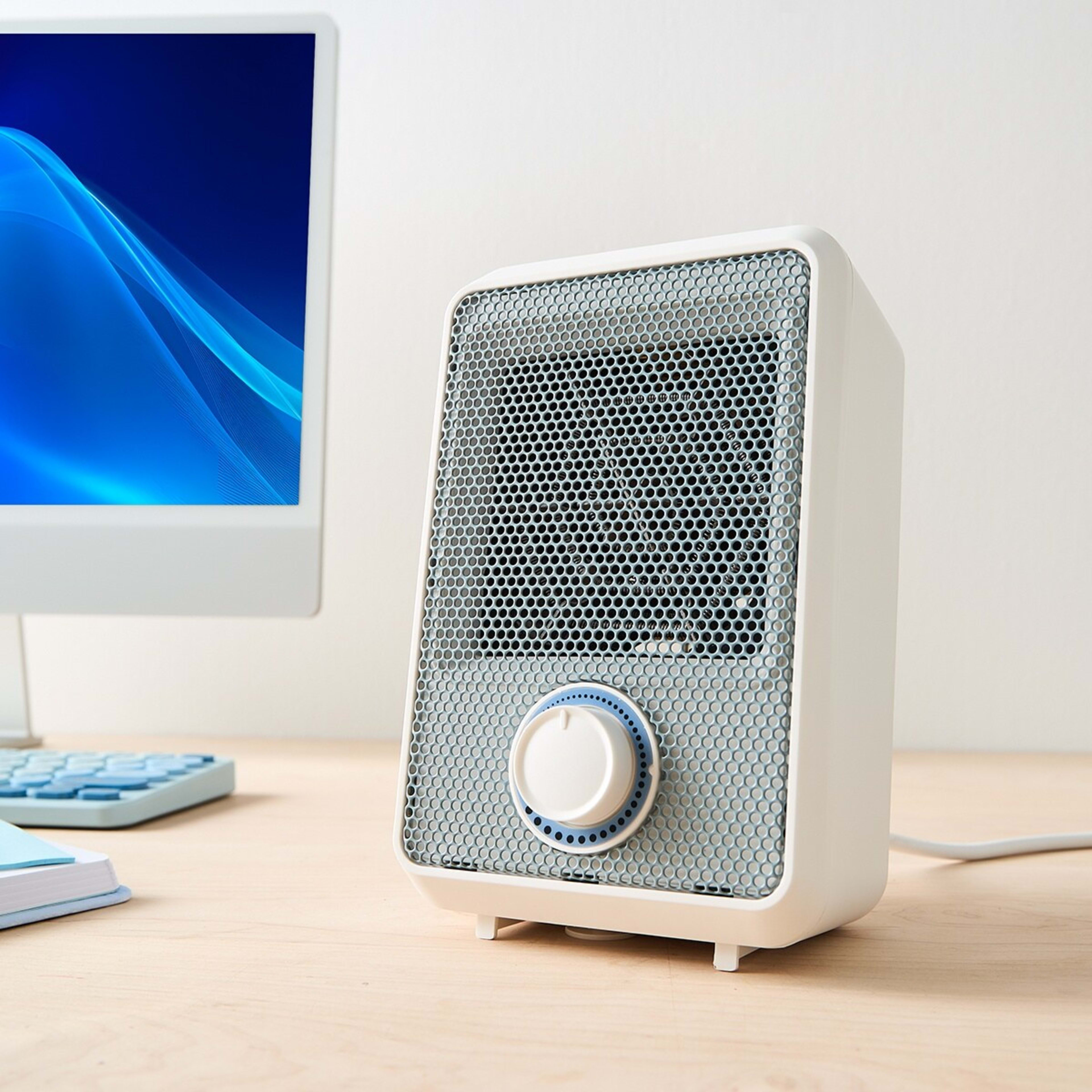 2 Desktop Heater - Blue, 2 of 8