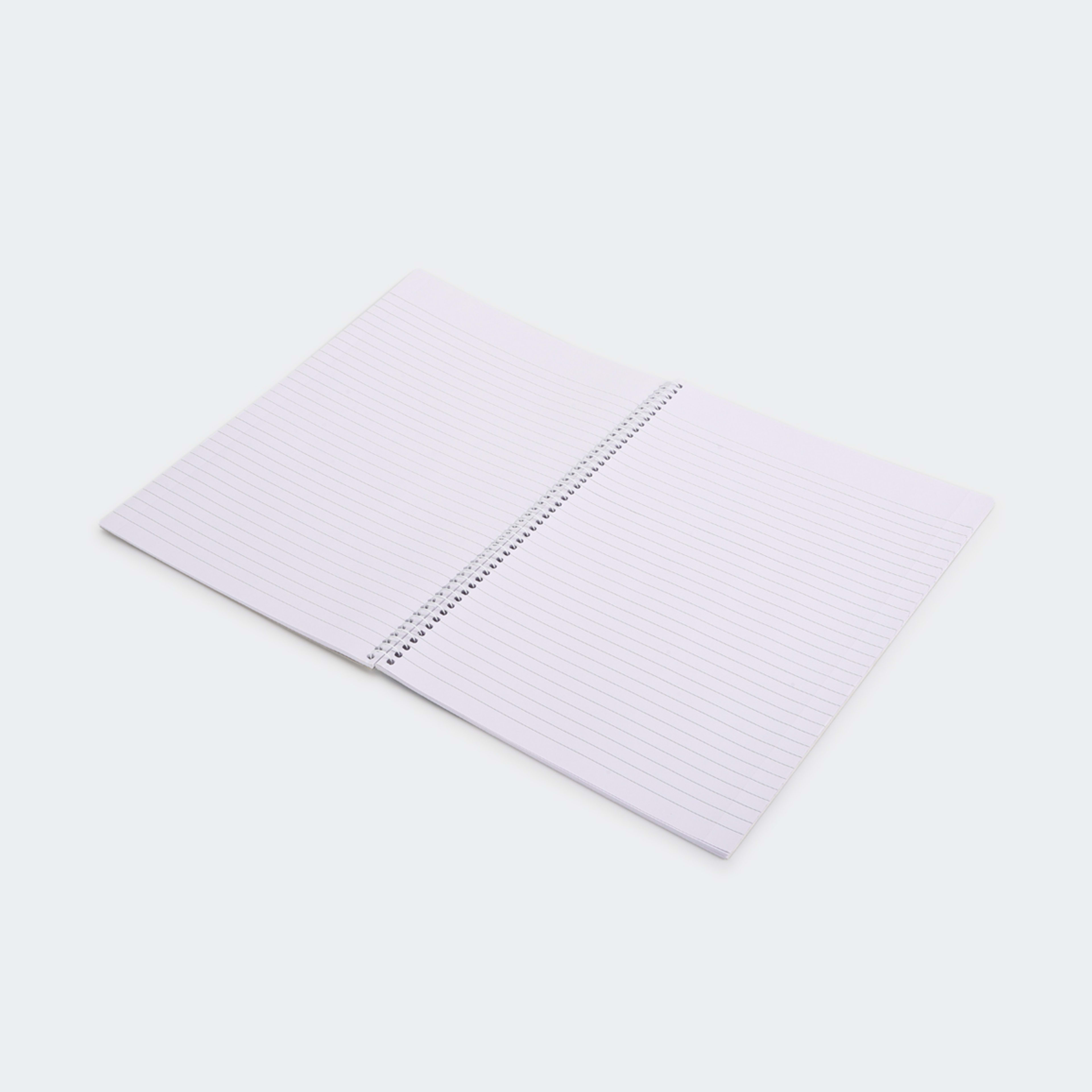 120 Page A4 Spiral Notebook Black and White Kmart