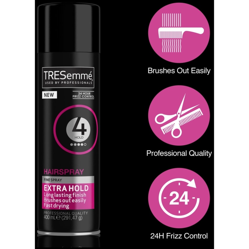 TRESemme 360g Salon Finish Extra Hold Hairspray Kmart