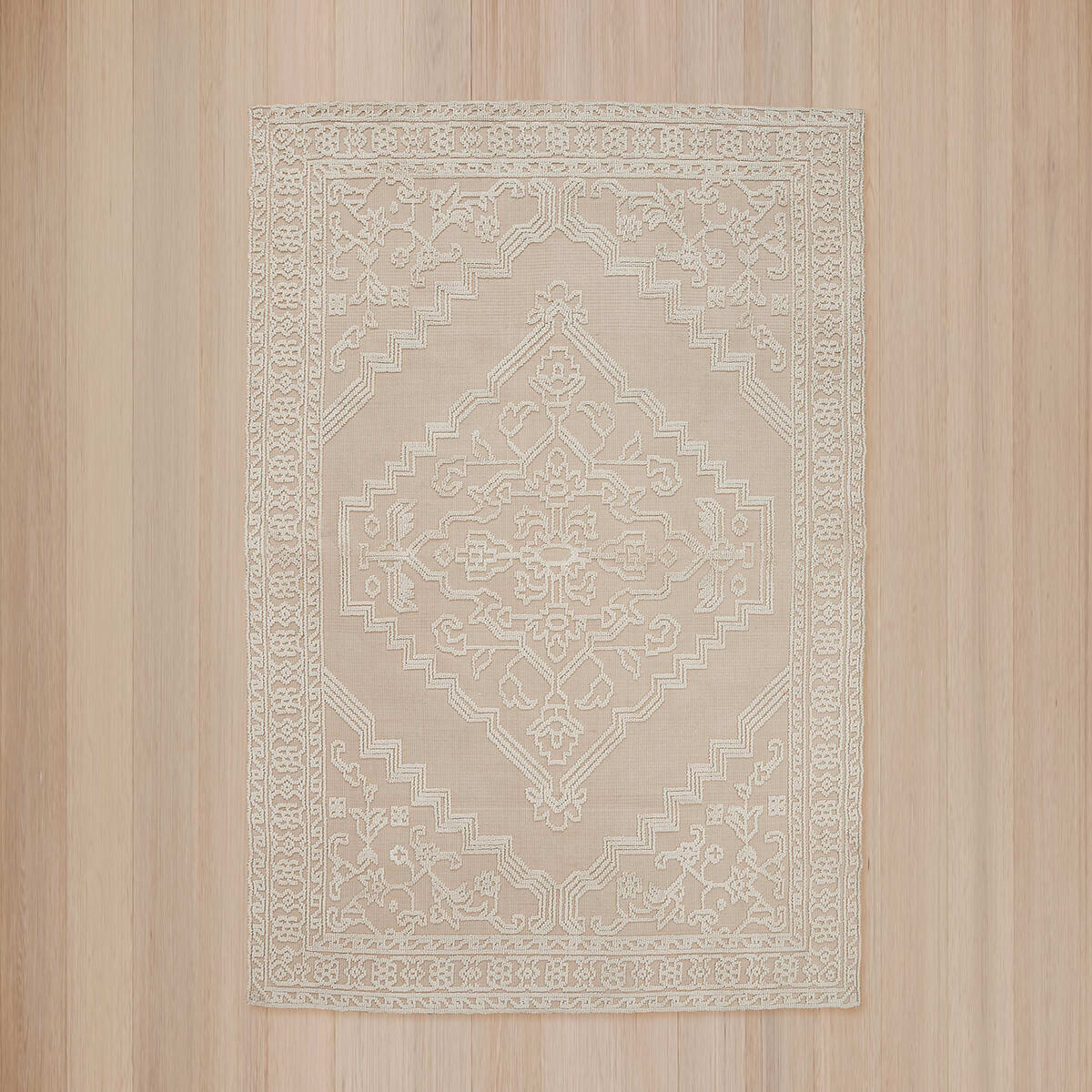 5 Lily Rug - Beige, Extra Large - 270cm x 180cm, 5 of 6