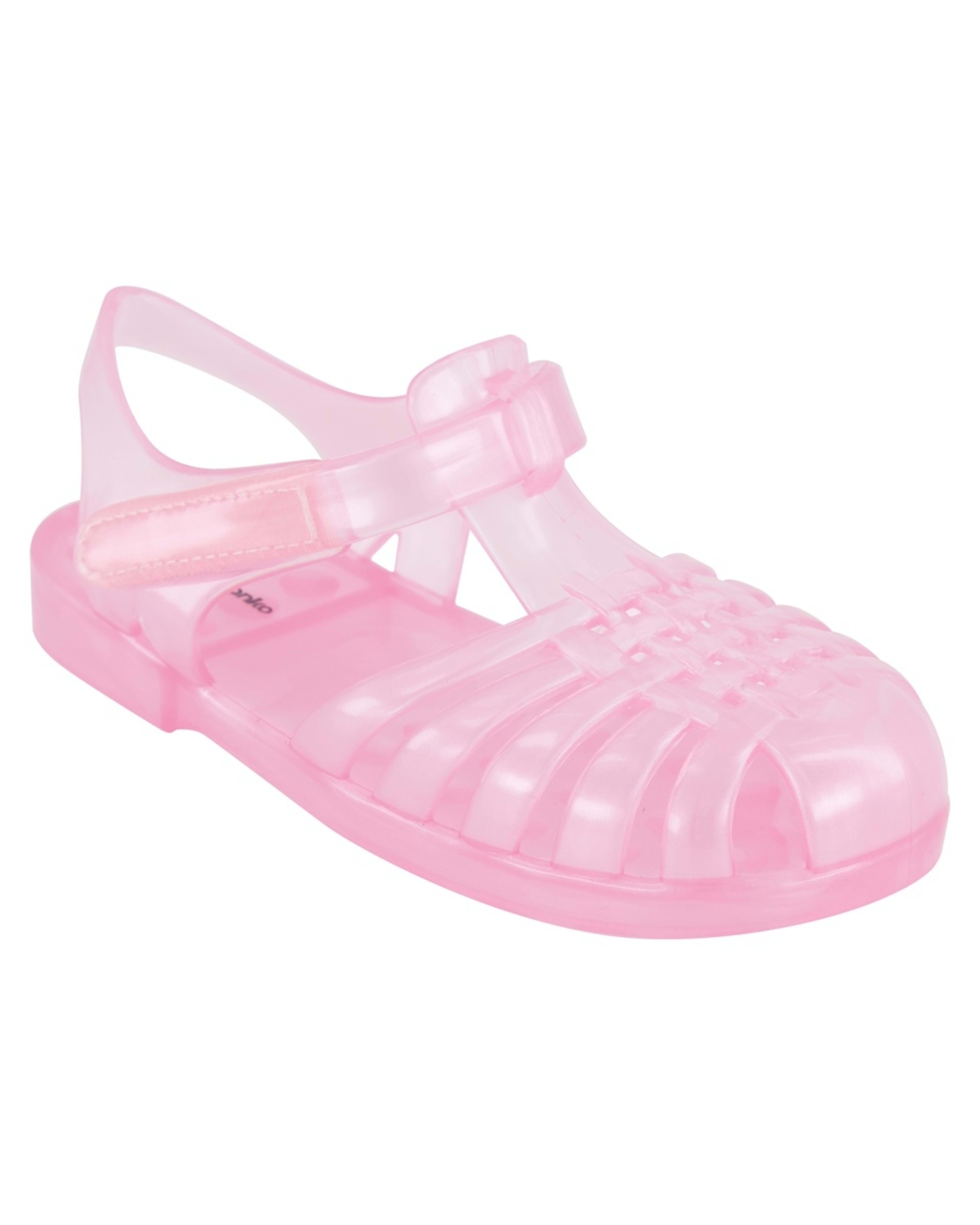 1 Junior Jelly Sandals PEARLISED PINK, 1 of 4