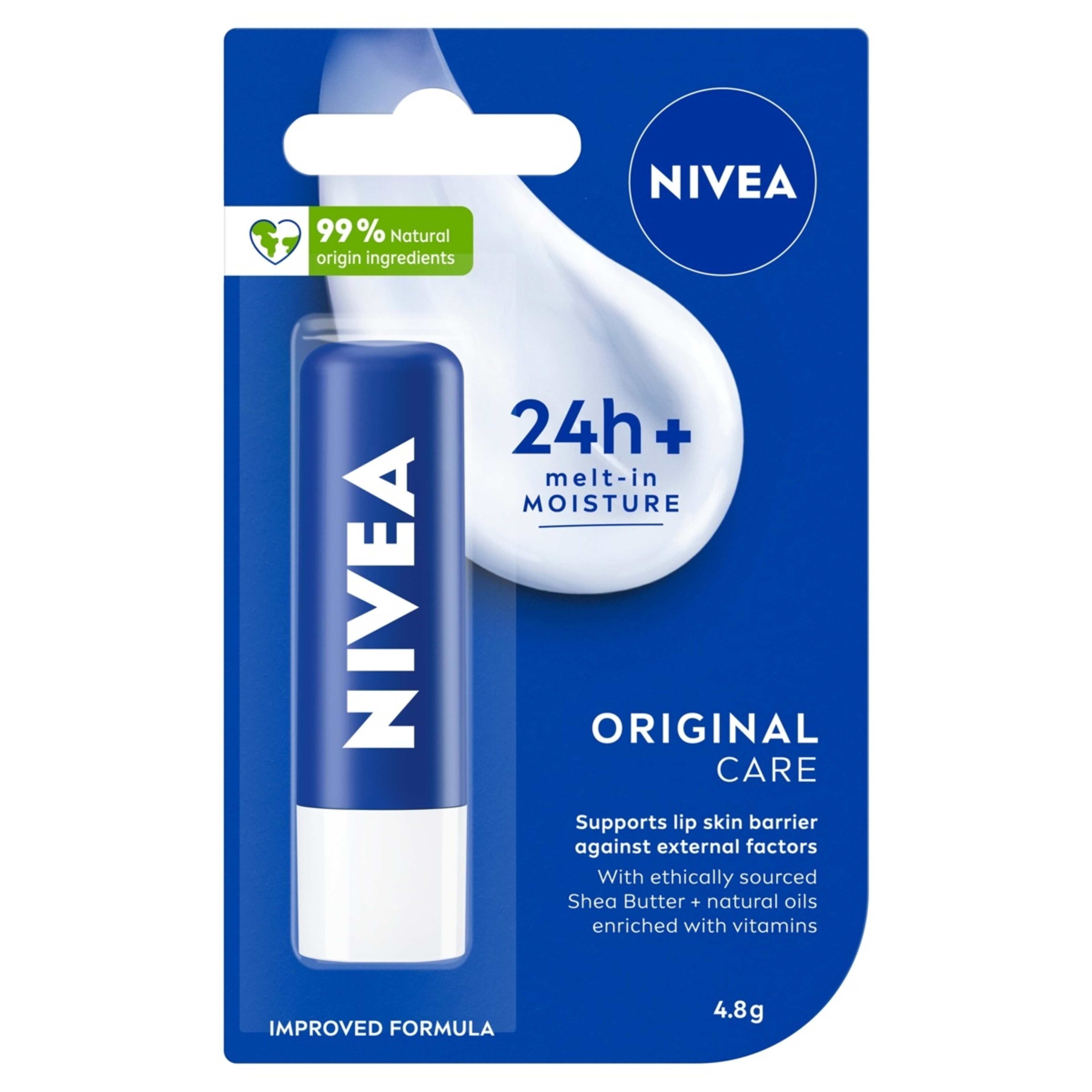 1 Nivea Original Care Lip Balm 4.8g