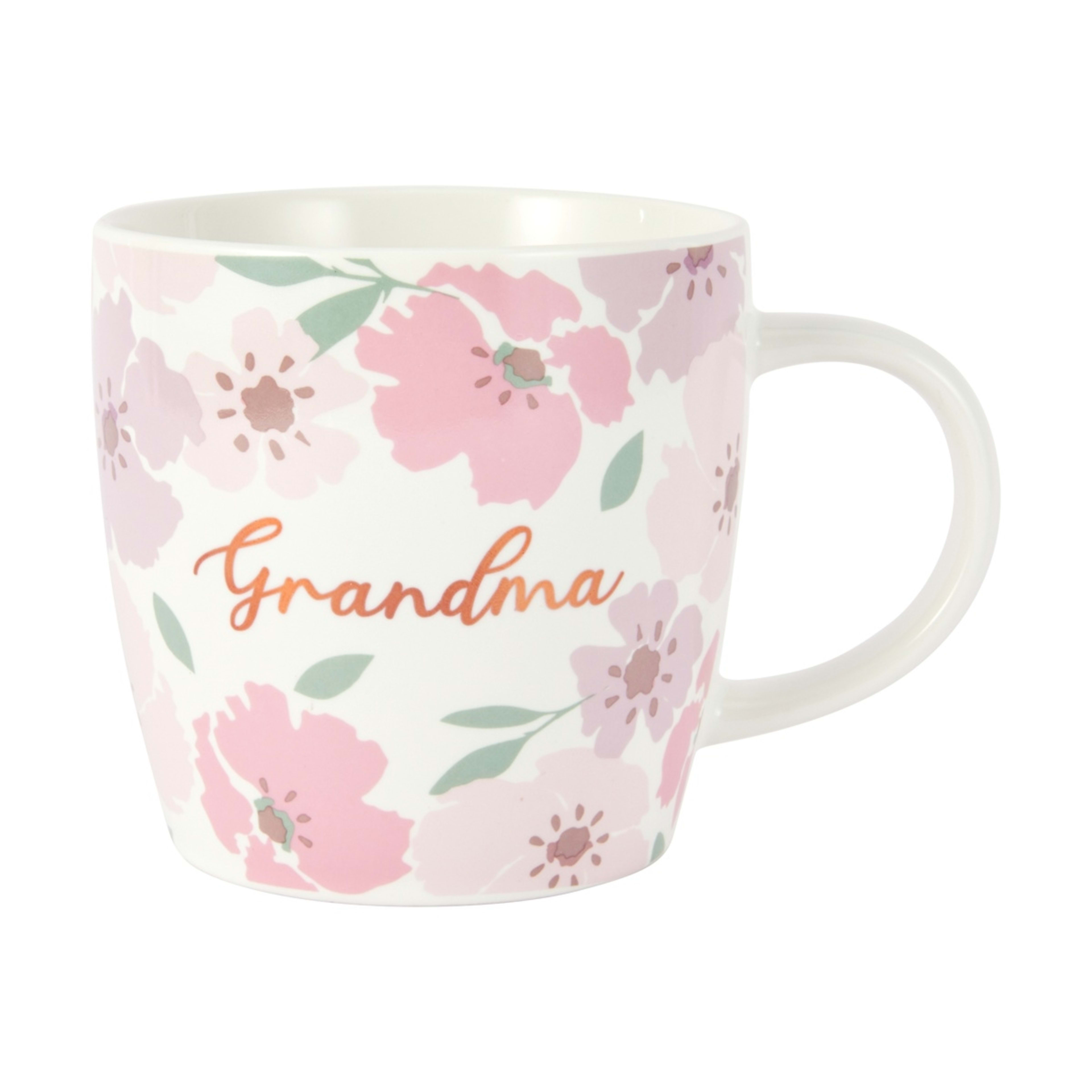 1 Grandma Floral Mug