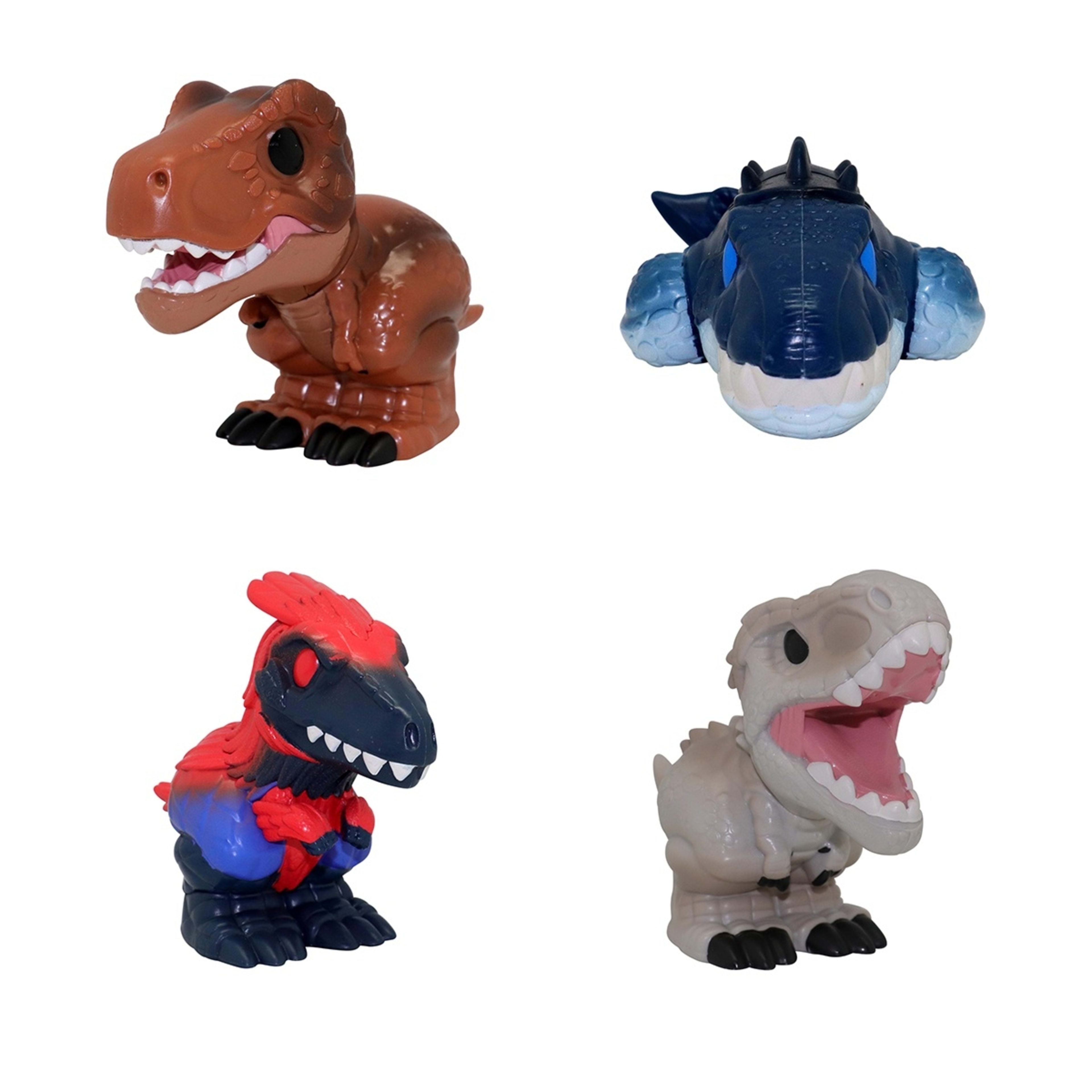 2 Jurassic World Rebirth Ooshies Dinosaur Figure - Assorted, 2 of 6