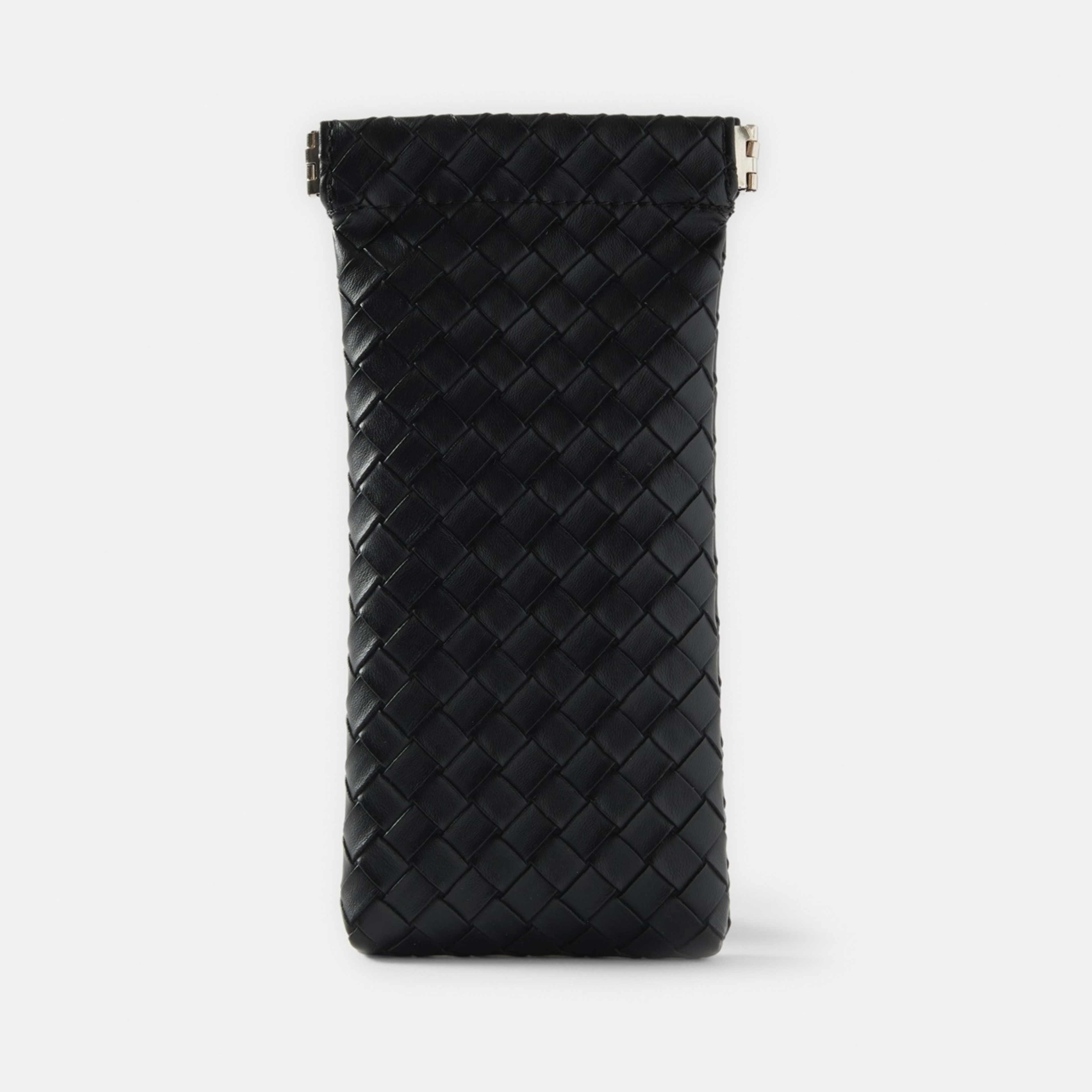 1 Weave Sunglasses Case Black, 1 of 5